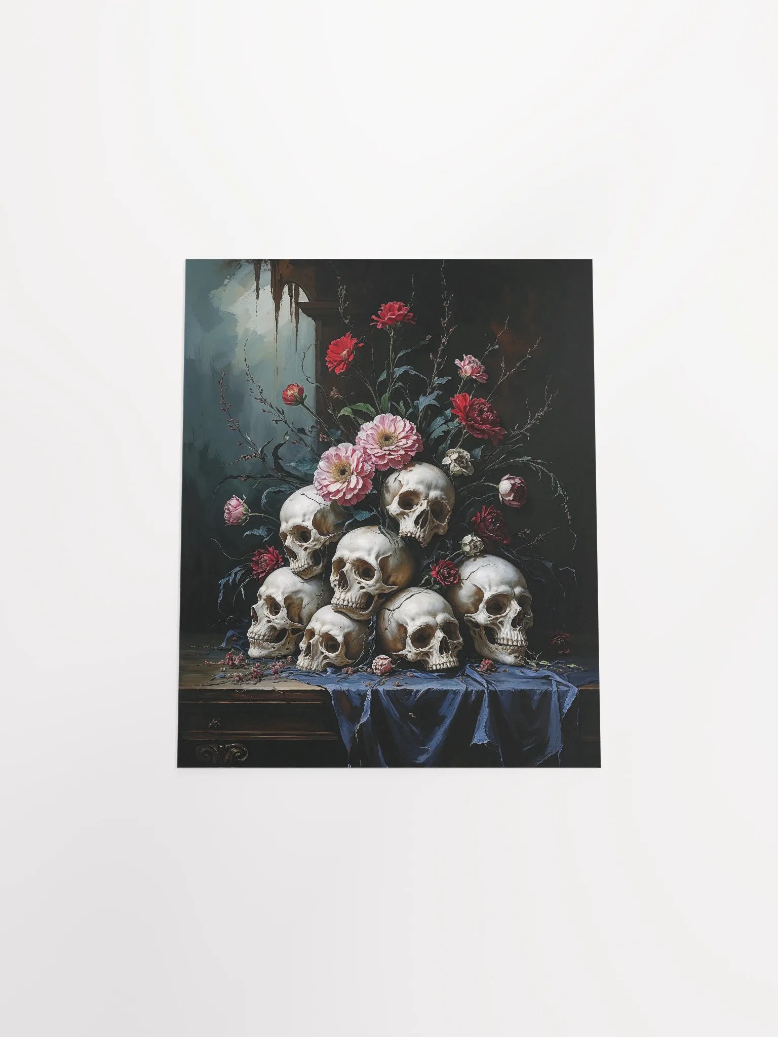 Skulls and Blooms Poster product image (27)