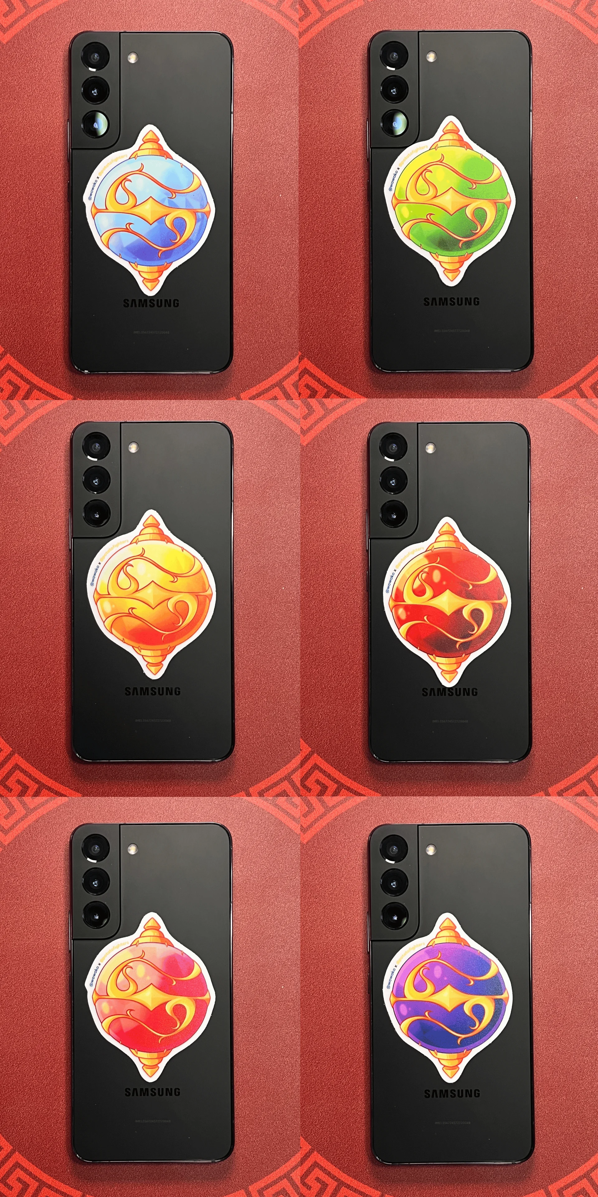 WoWoKo x Potato Fighters - Pal Spheres - Stickers product image (2)