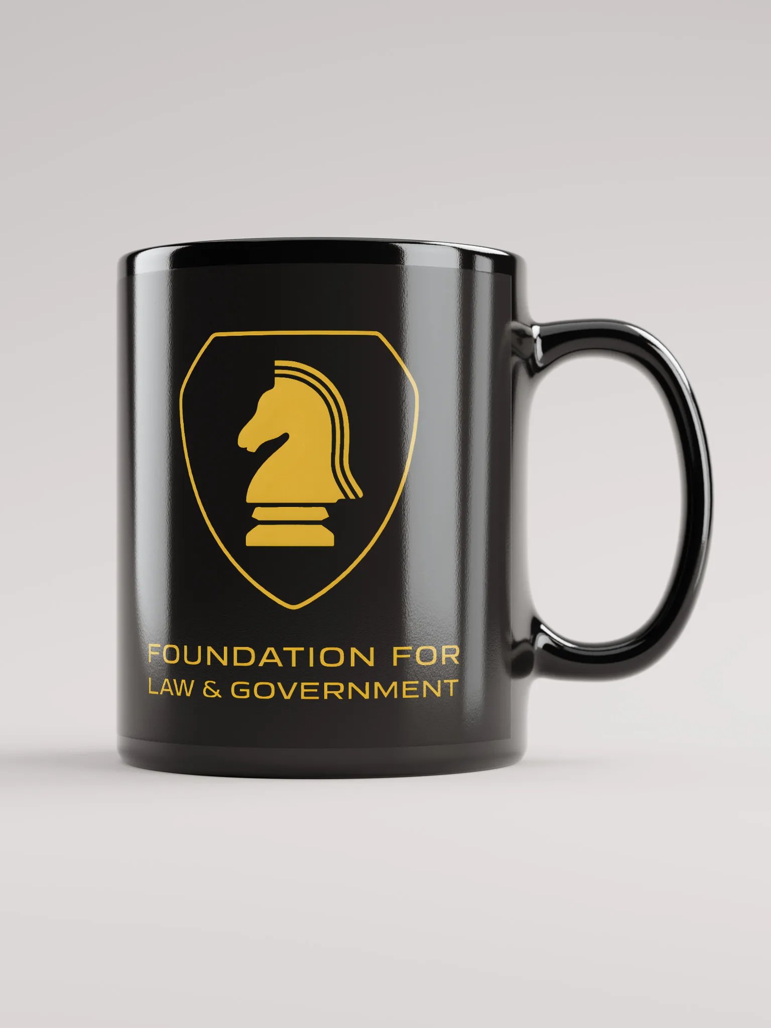 Foundation Mug Black (Gold Print) product image (2)