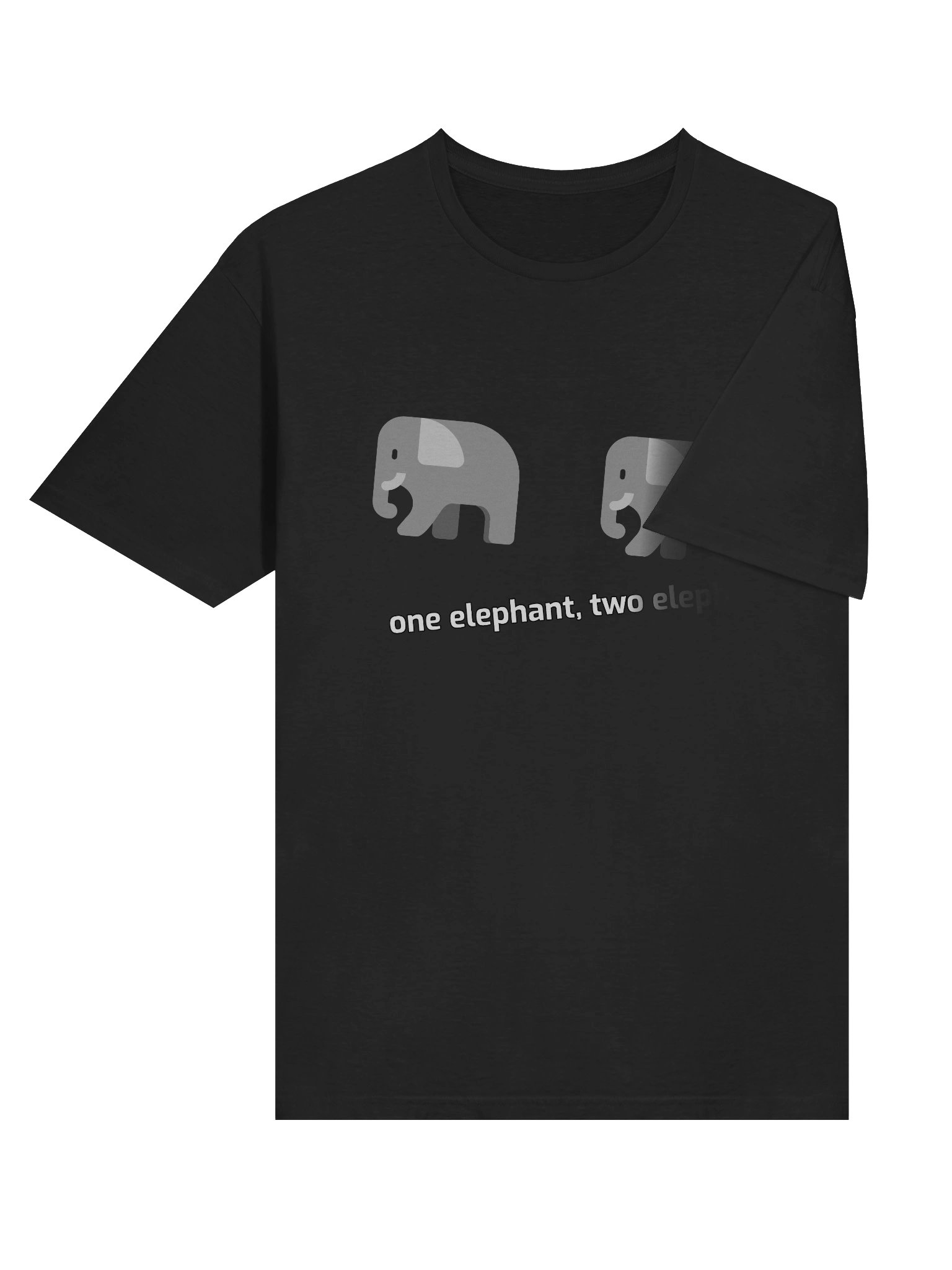 One Elephant, Two Elepha- T-Shirt #4 product image (4)