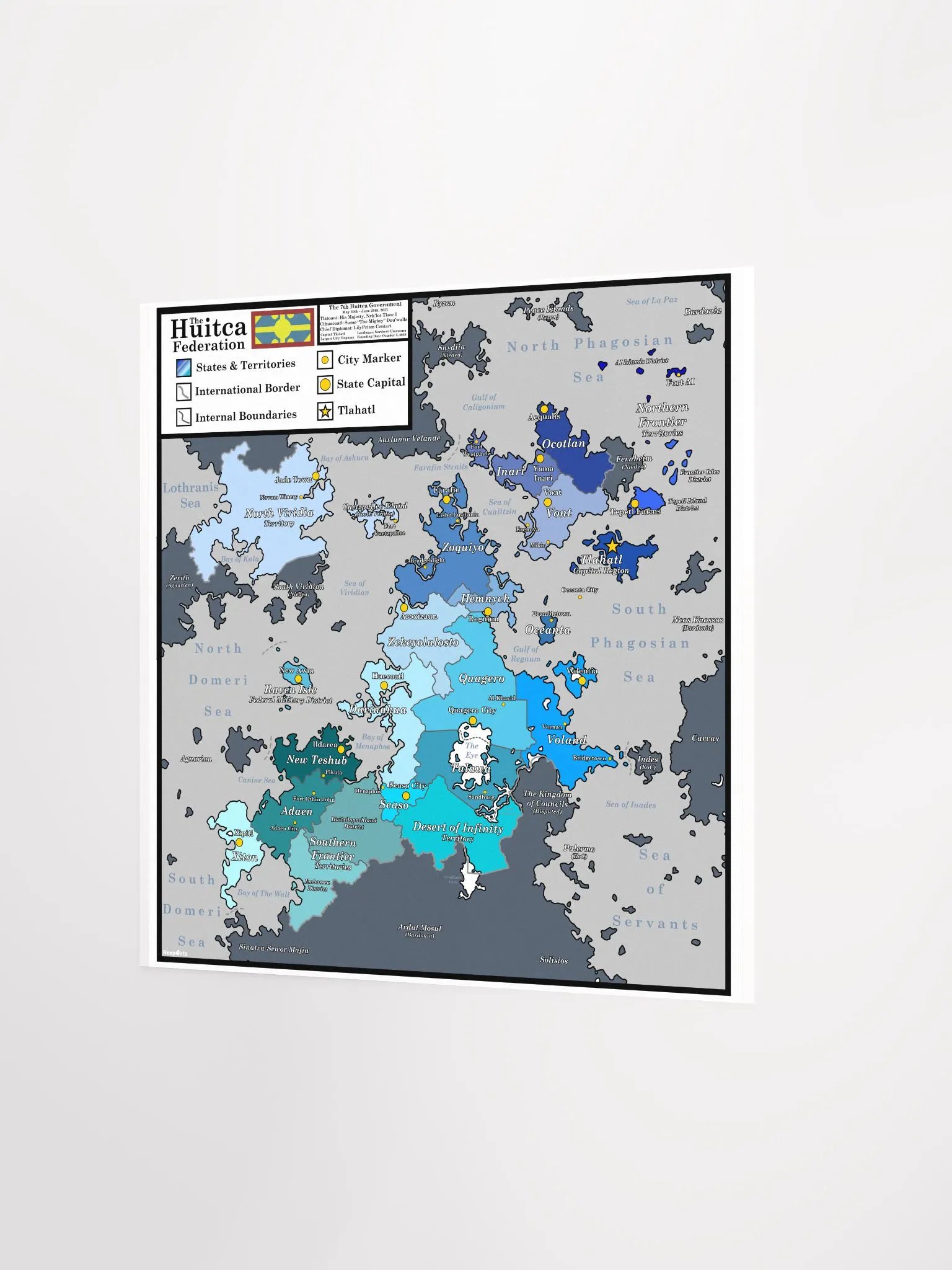Huitca Federation Map product image (4)