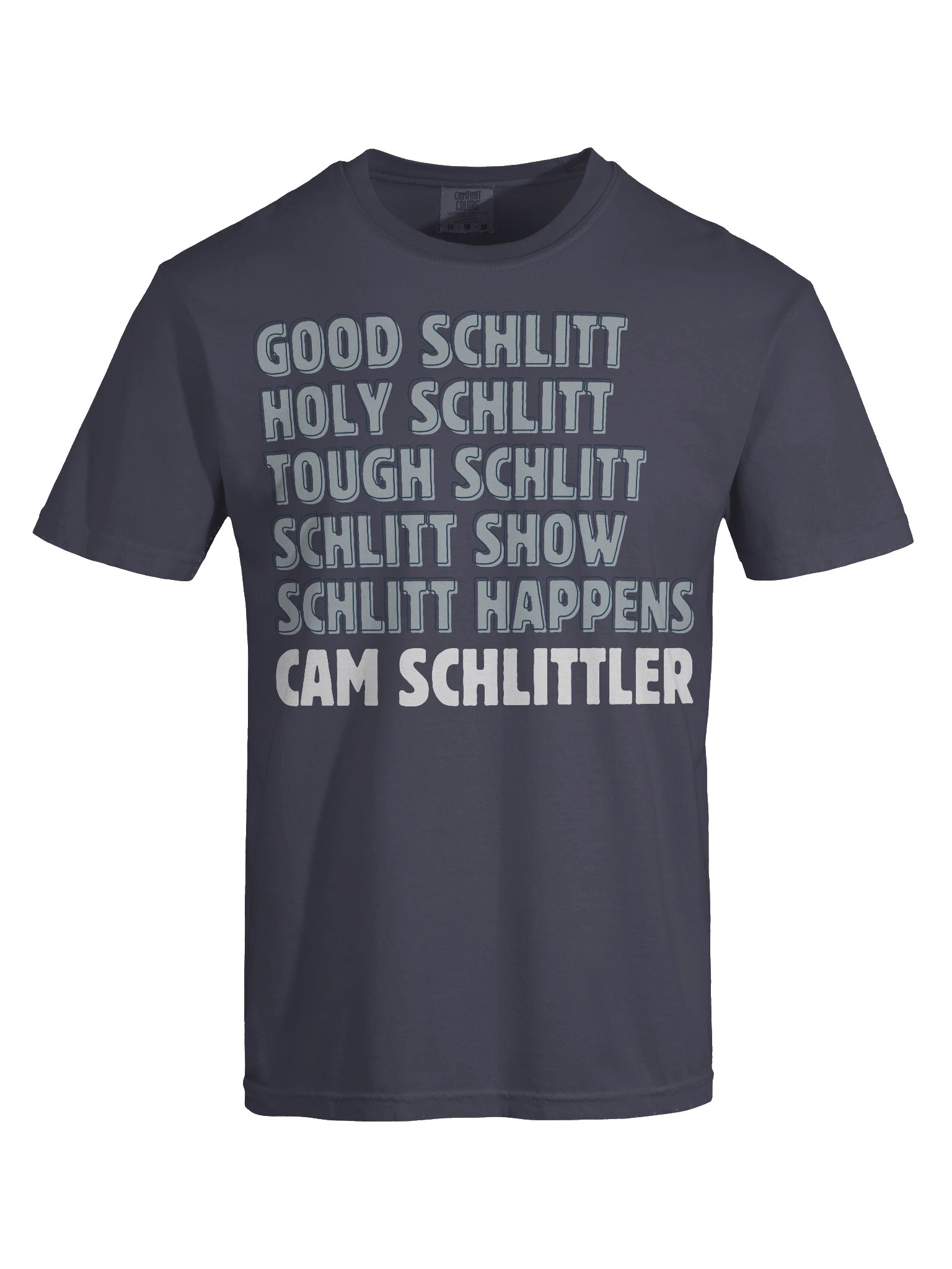 Cam Schlittler "Schlitt Happens" Funny Baseball & Sports Tee product image (4)