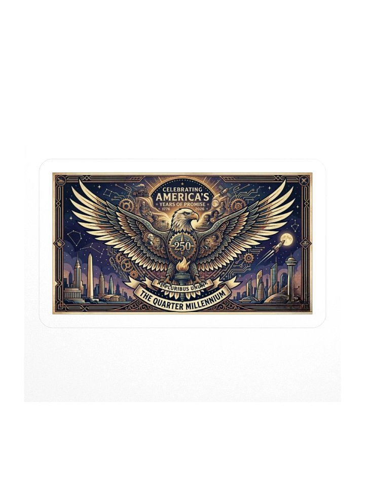 America's 250th Anniversary Kiss Cut Sticker product image (1)
