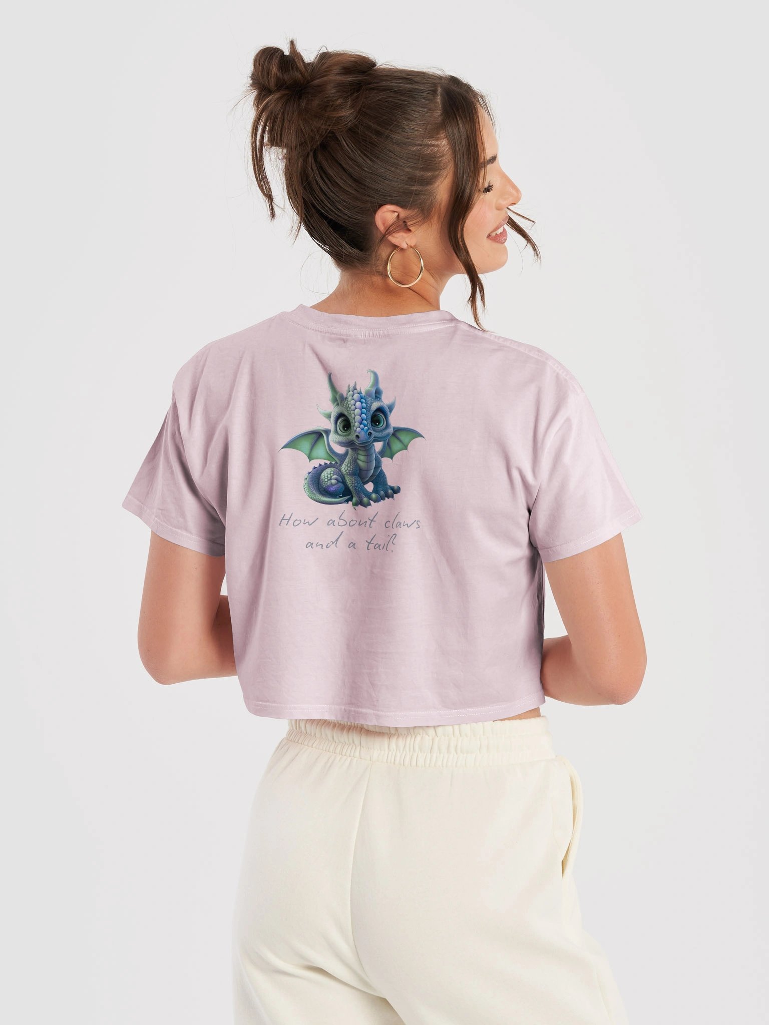 Give Your Pain a Body Dragon Crop Top product image (6)