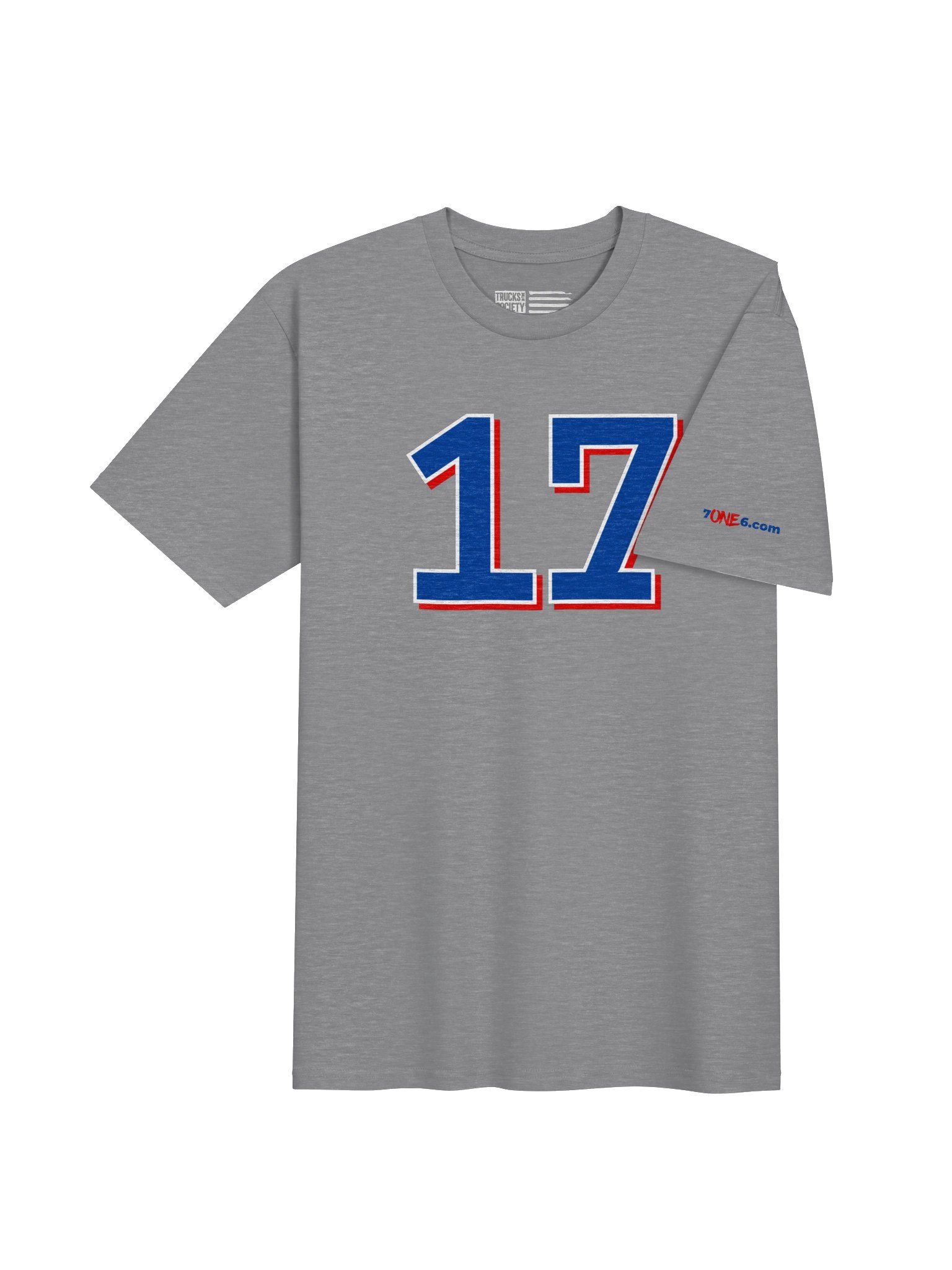 GRAY 17 7one6 Classic Oversized Tee product image (4)