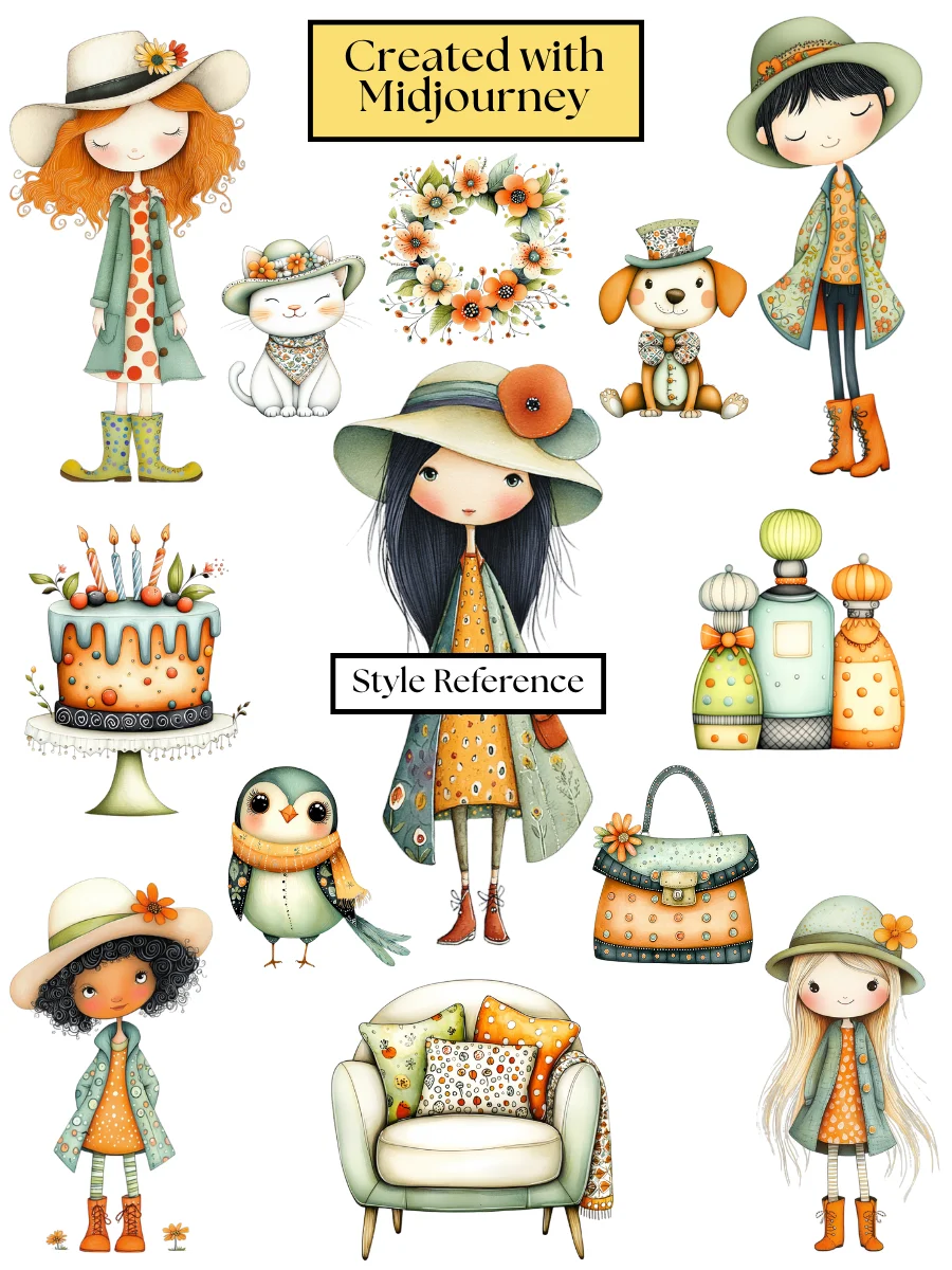Magic Style Pack Volume 1: Clip Art Styles for Spring & Summer product image (3)