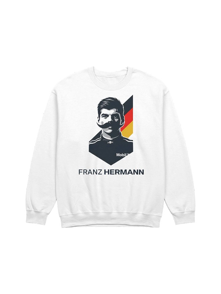 Franz Hermann F1 Legend German Flag Pop Art Crewneck product image (1)