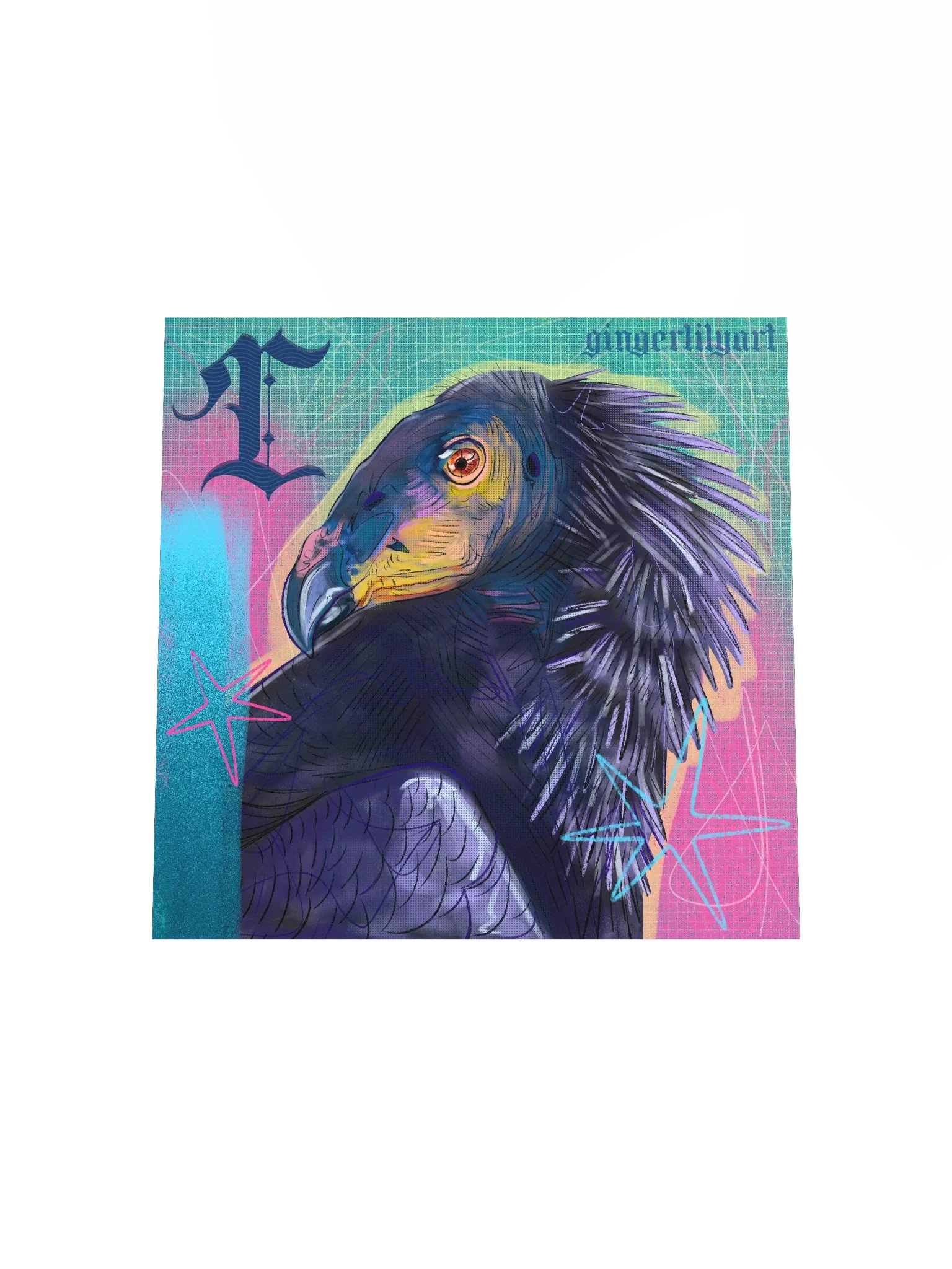 california condor print product image (7)