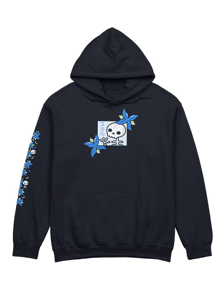 Skulls n Hydrangeas Hoodie product image (1)