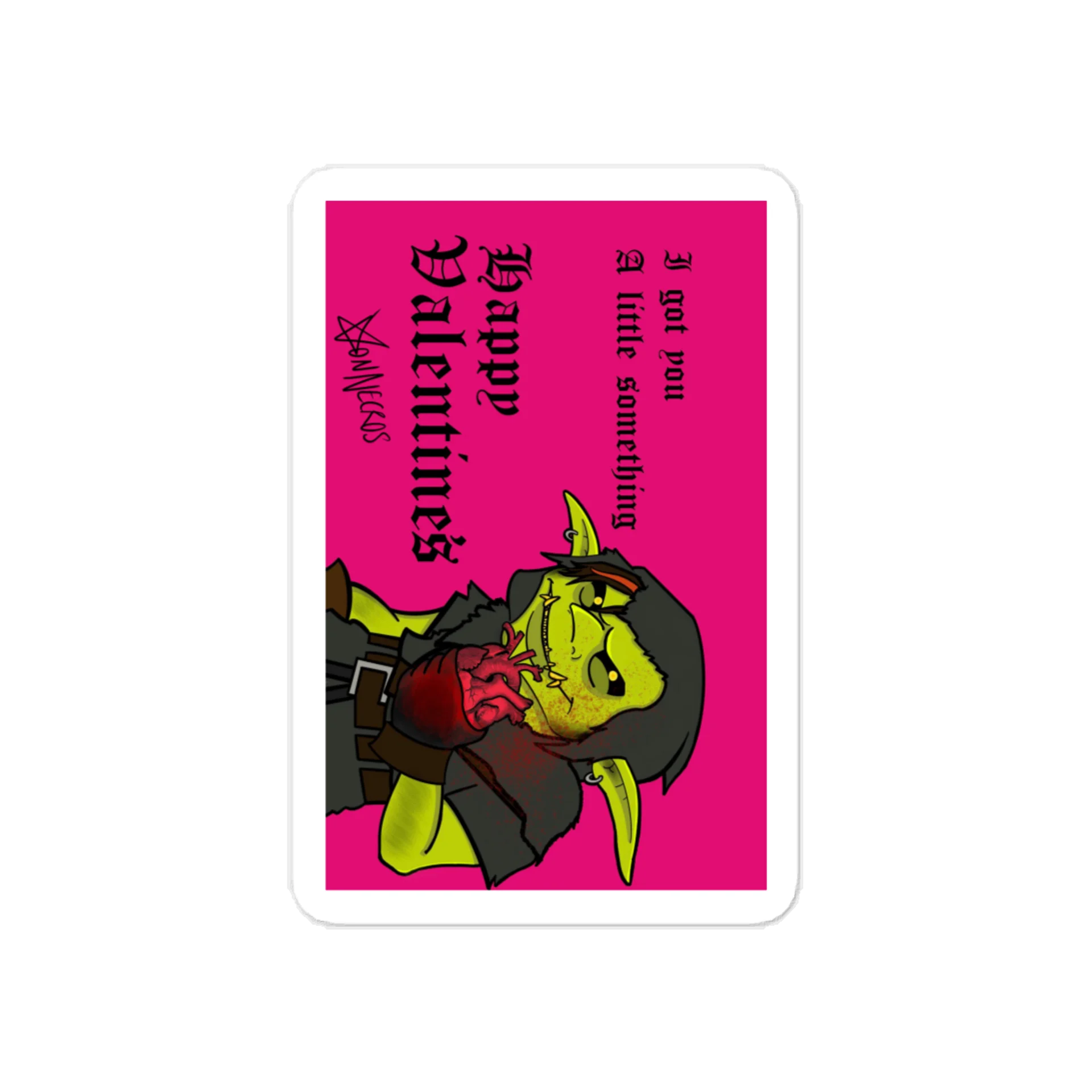 Valentine's 26 Vinyl Sticker product image (2)