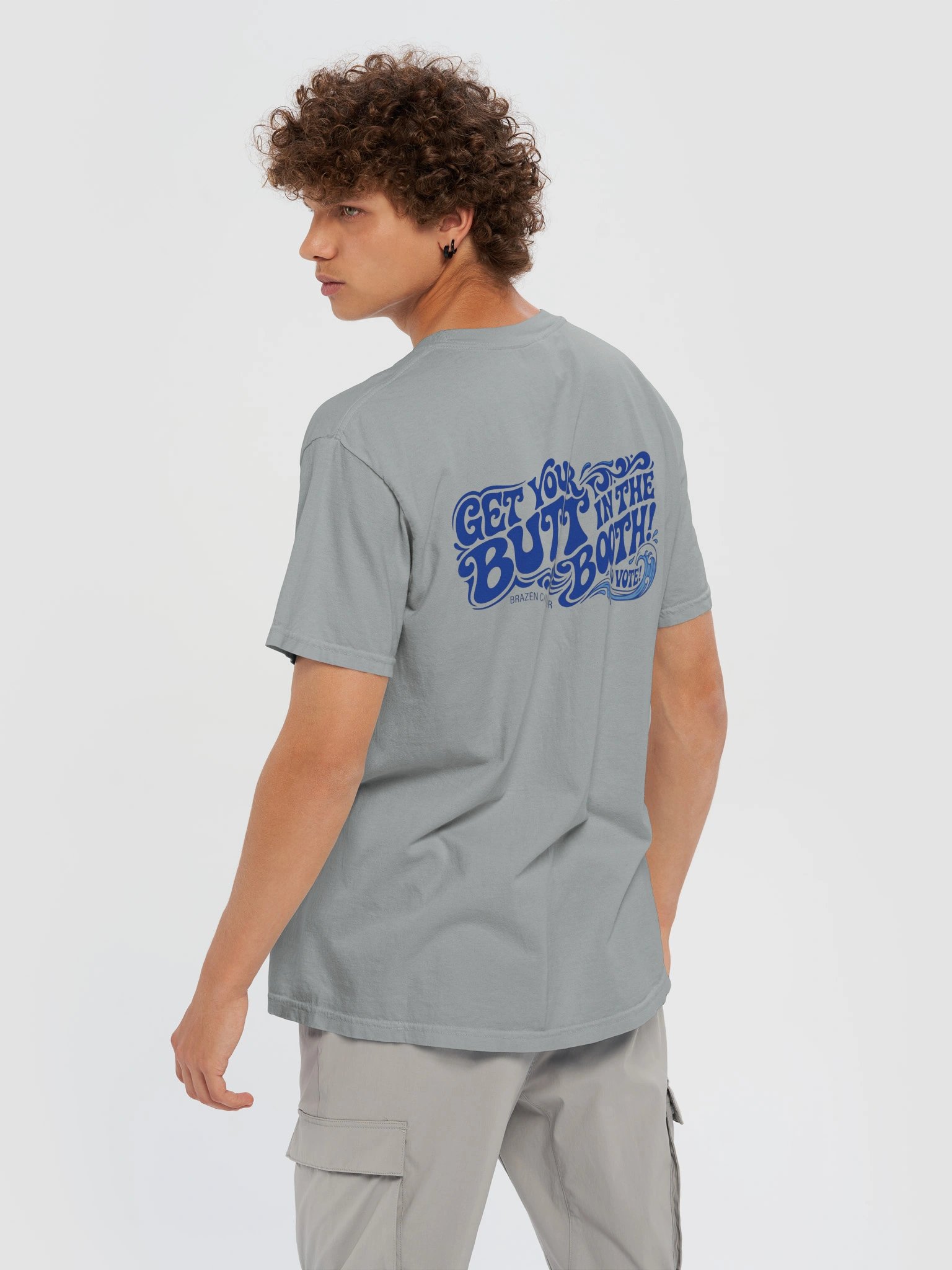 Brazen Candor – Get Your Butt in the Booth! T-Shirt - Vote 2026 product image (4)
