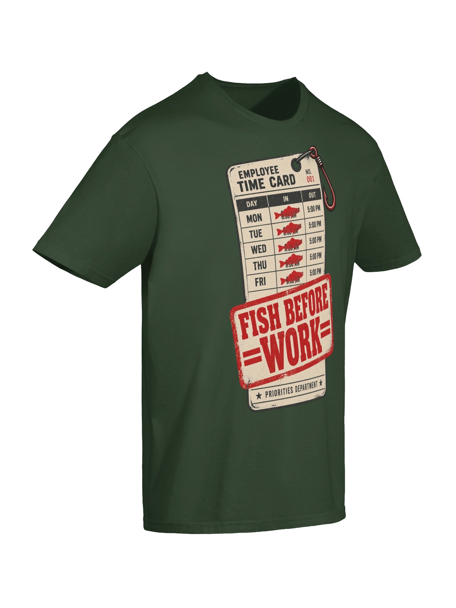 Fish Before Work T-shirt product image (16)