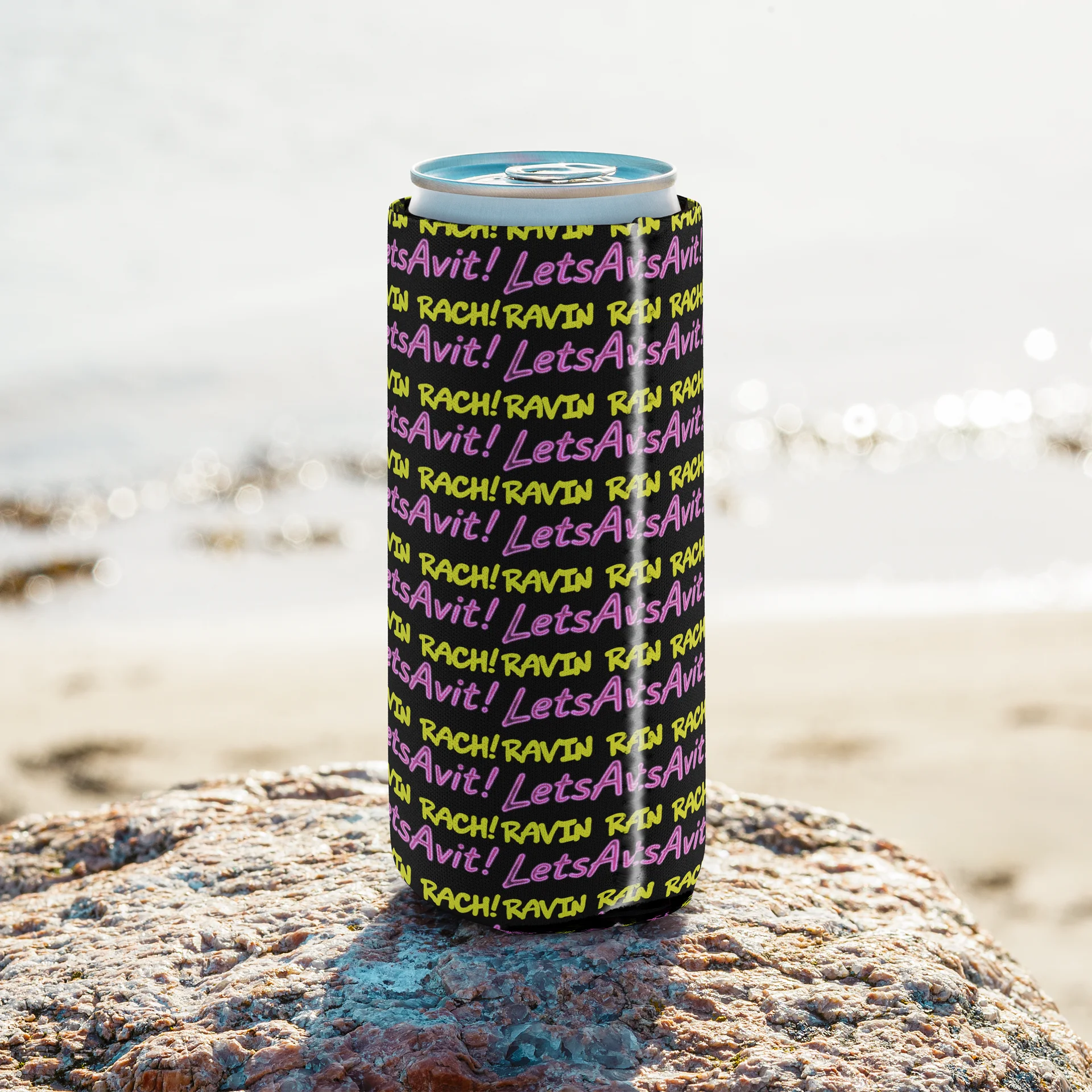 RACH!RAVIN LetsAvit! Can Cooler pink product image (8)