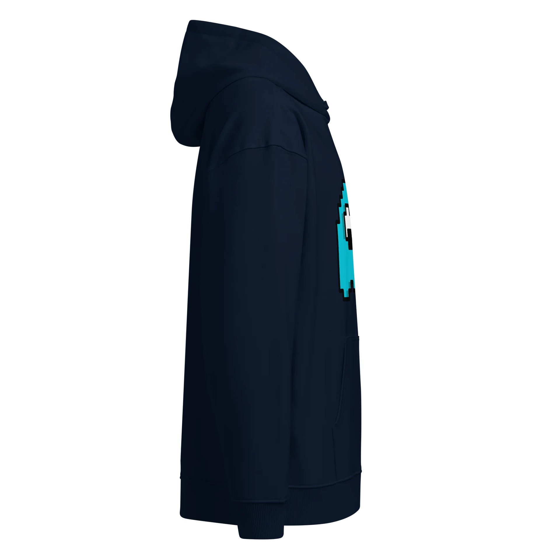 Hoodie Pixel Ghost – Retro Mode product image (5)