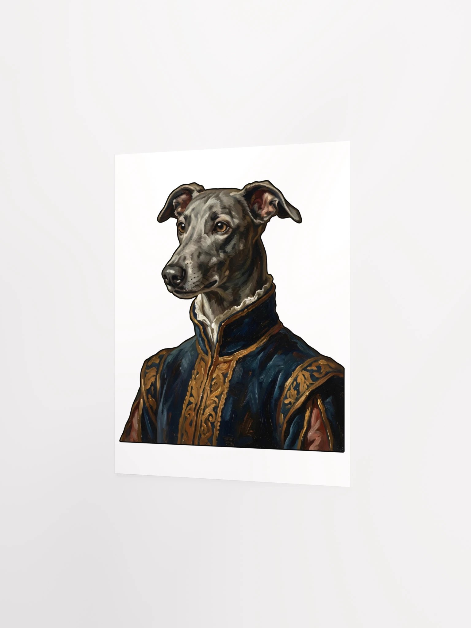 Greyhound in Blue Poster product image (26)