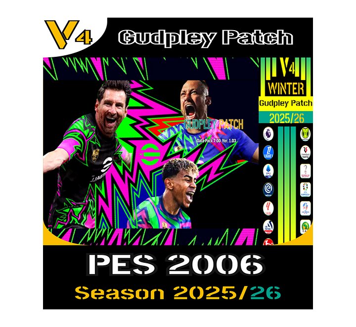PES 6 - Gudpley Patch Season 25/26 Winter Transfer (PC) product image (1)