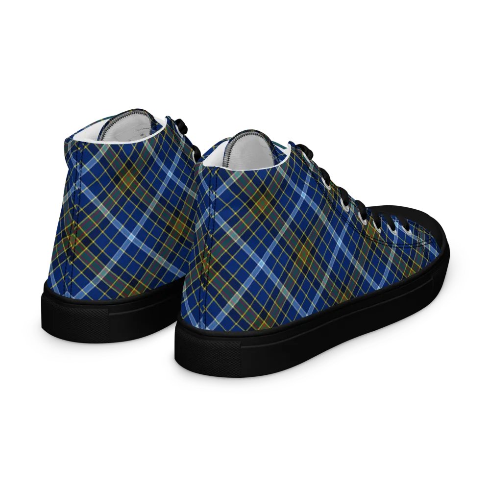 Knox Tartan Men's High Top Shoes product image (10)