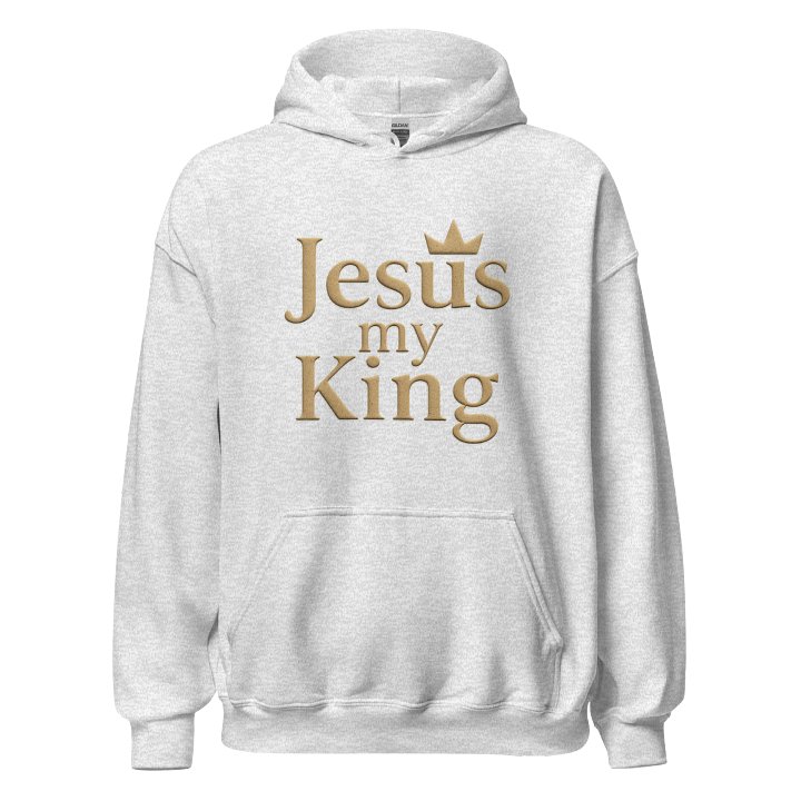 Golden Crown Jesus My King Hoodie product image (6)