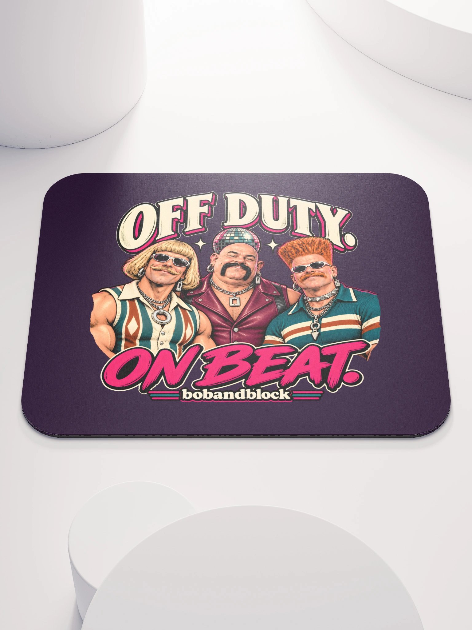 Off Duty / On Beat Mouse Pad product image (1)