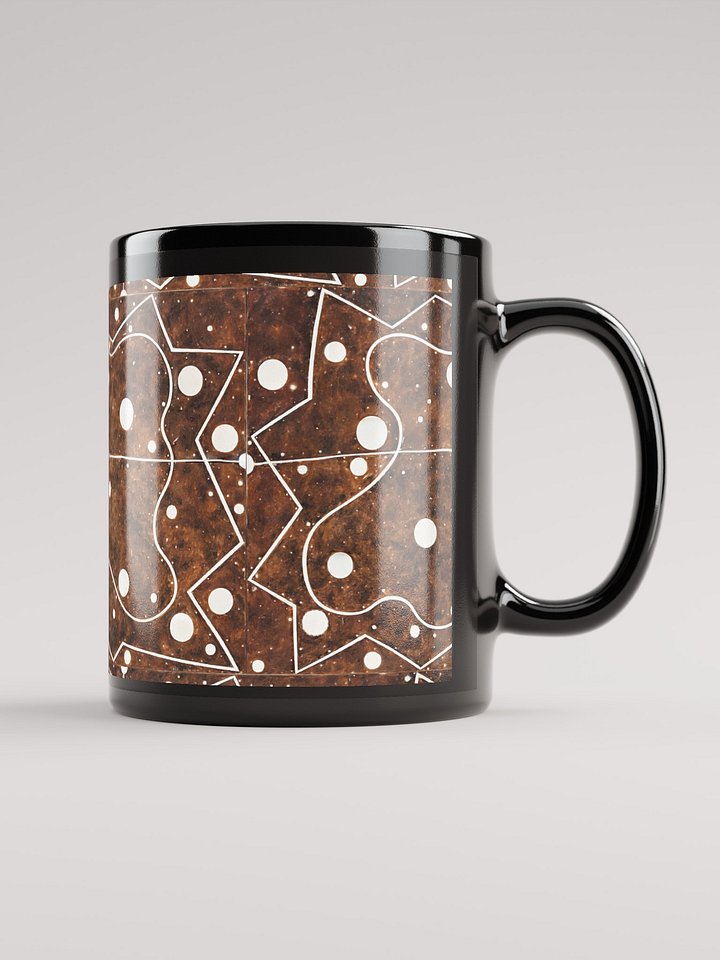 Possibility in Circles Black Glossy Mug product image (1)