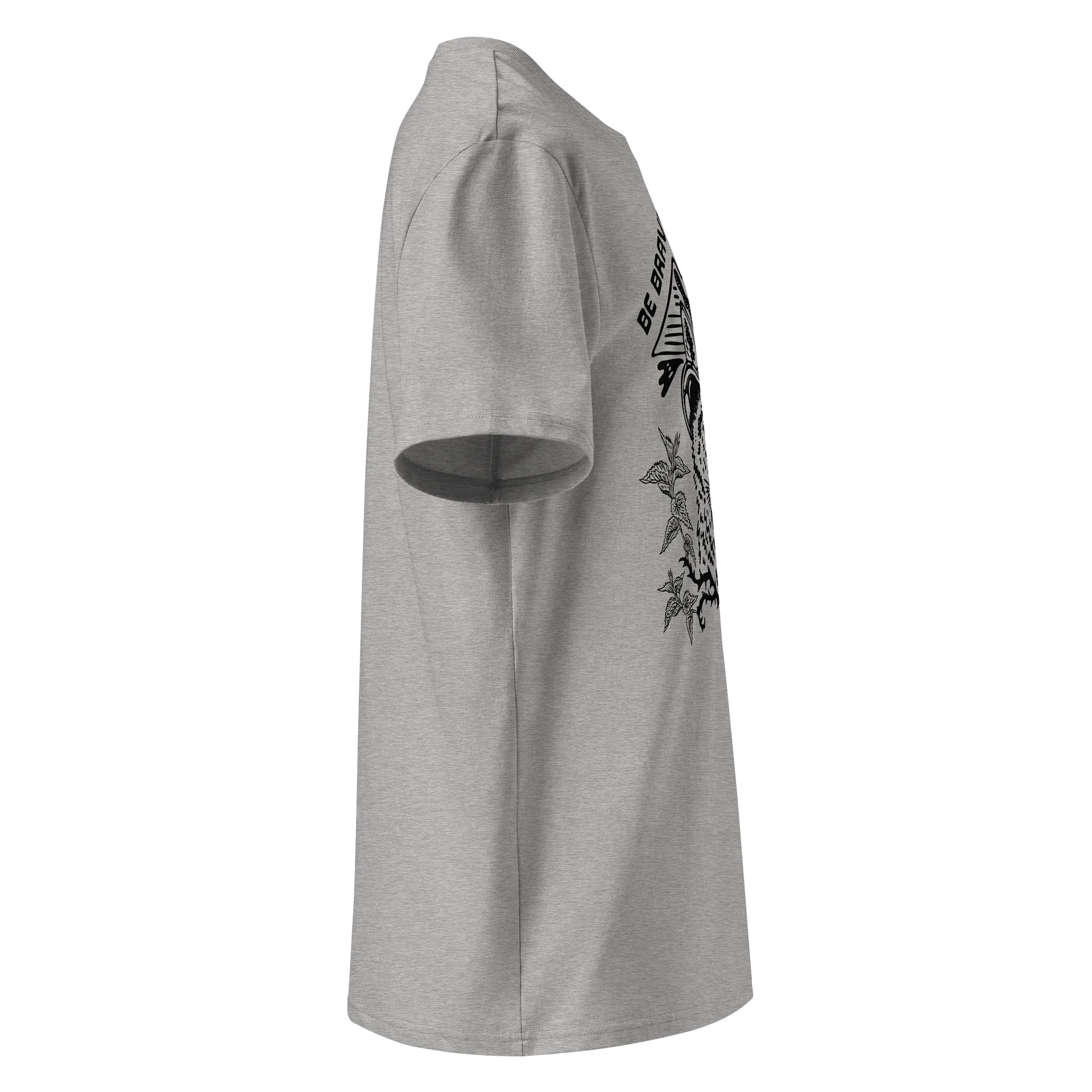 Moody Moon Coyote Organic Unisex T-Shirt product image (3)
