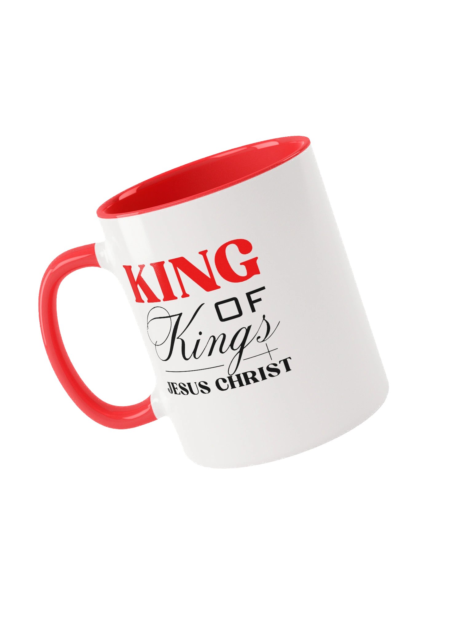 King of Kings Juses Christ Christian Mug | Christian Faith Gift | Inspirational Coffee Cup for Believers product image (5)