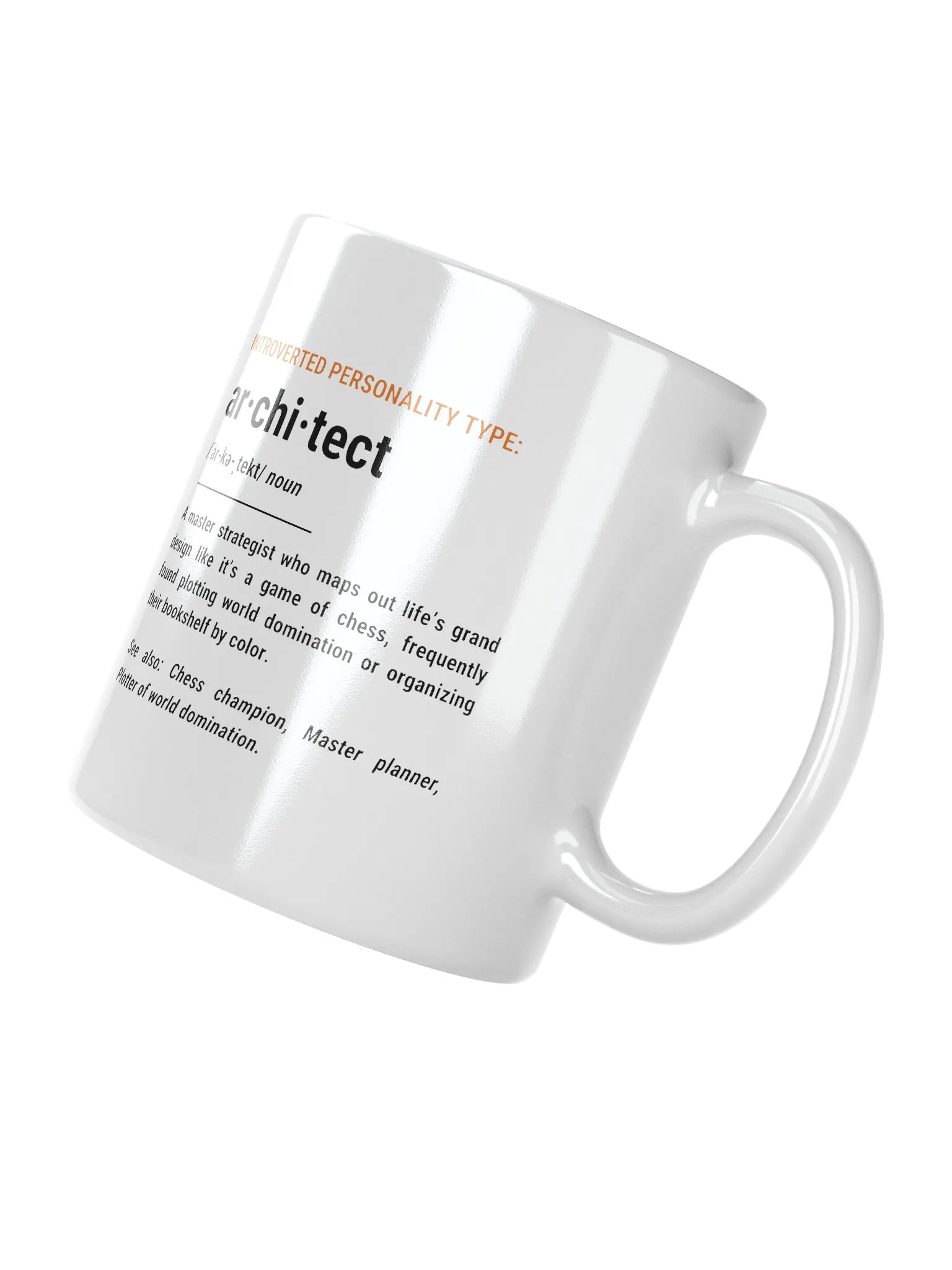 Introverted Personality Type: Architect Mug product image (3)
