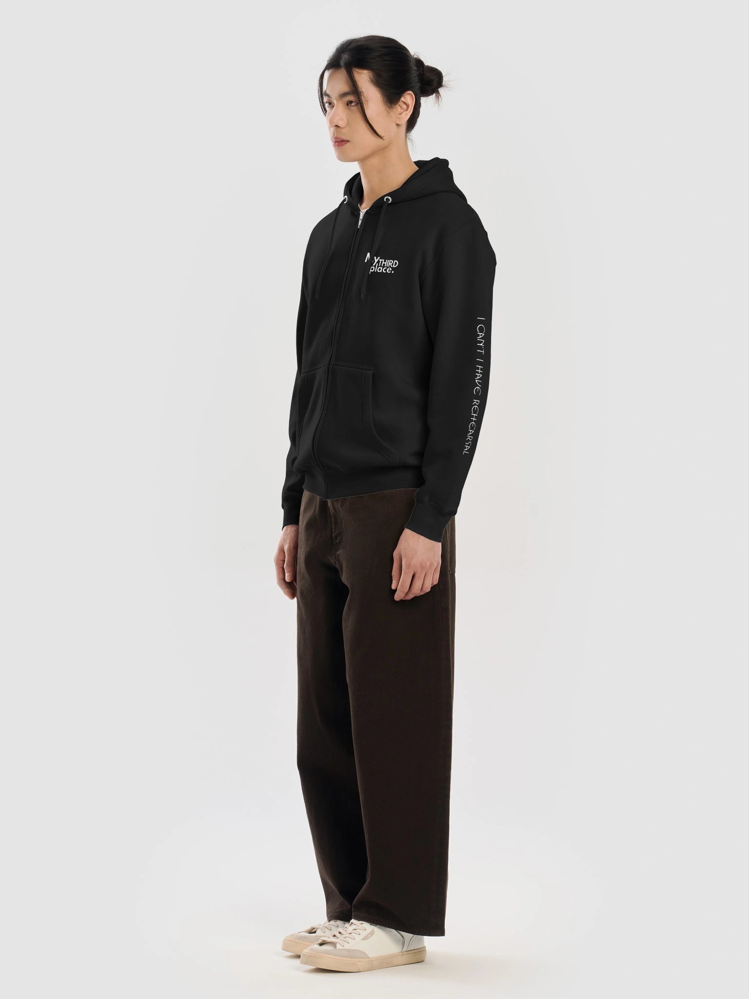 "My Third Place" Full-Zip Fleece Hoodie - Stages Logo product image (23)