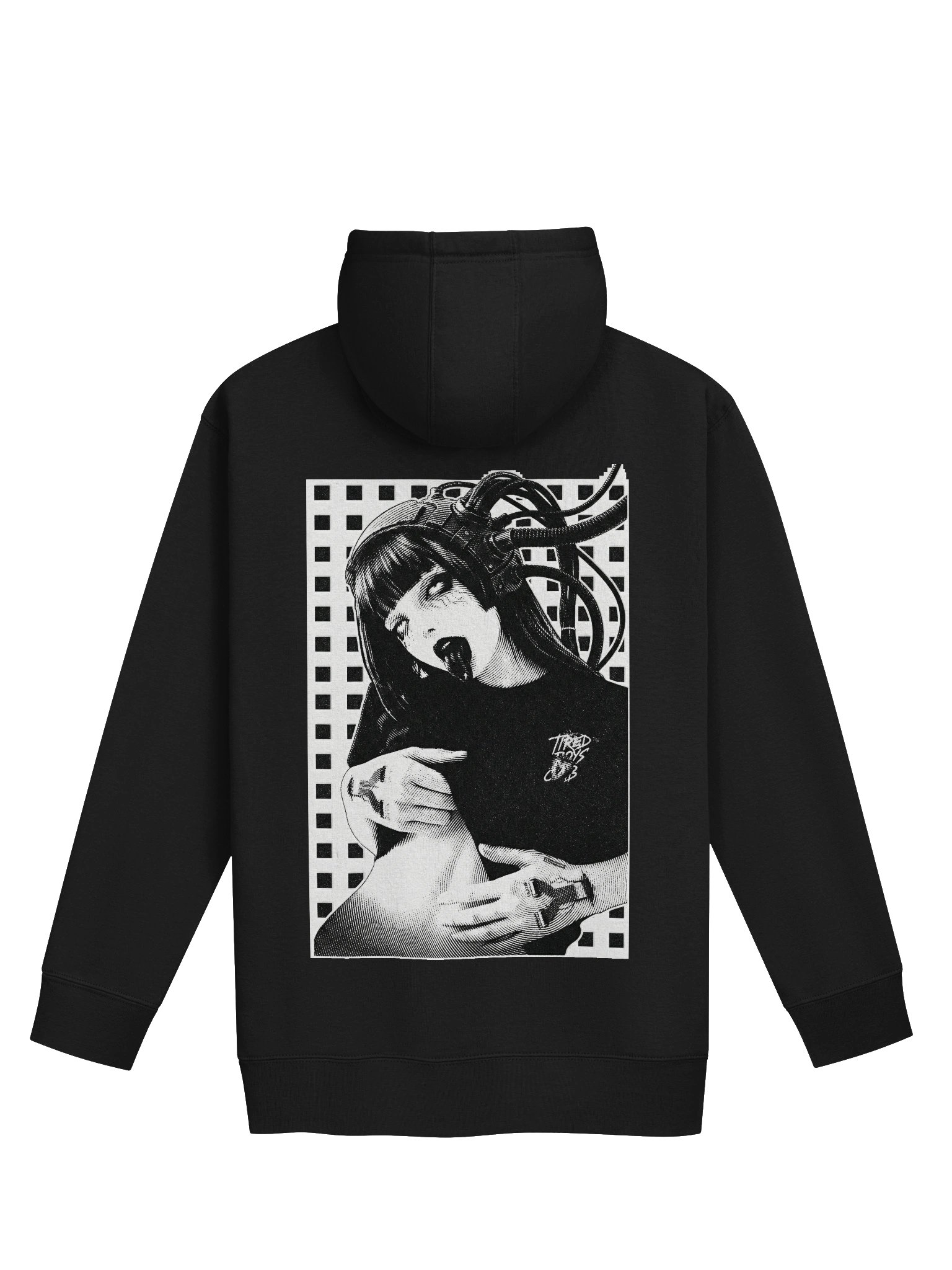 WIRED UP DARK HOODIE product image (1)