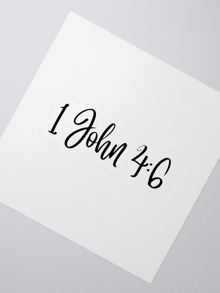 1 John 4:6 product image (5)