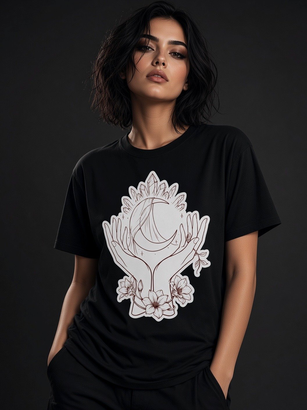 The Manifestation // Cosmic Devotion Heavyweight Tee product image (1)