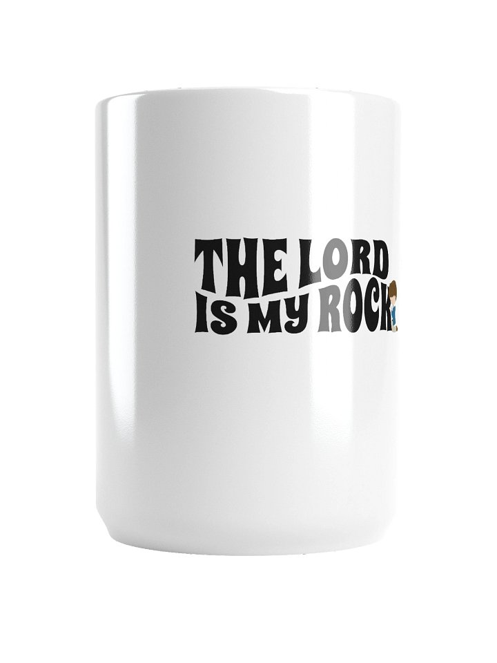 D2You The Lord is My Rock White Glossy Mug product image (2)