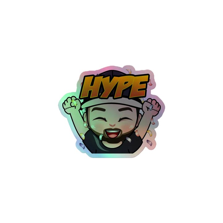 HYPE Celebration Holographic Sticker Sheet product image (1)