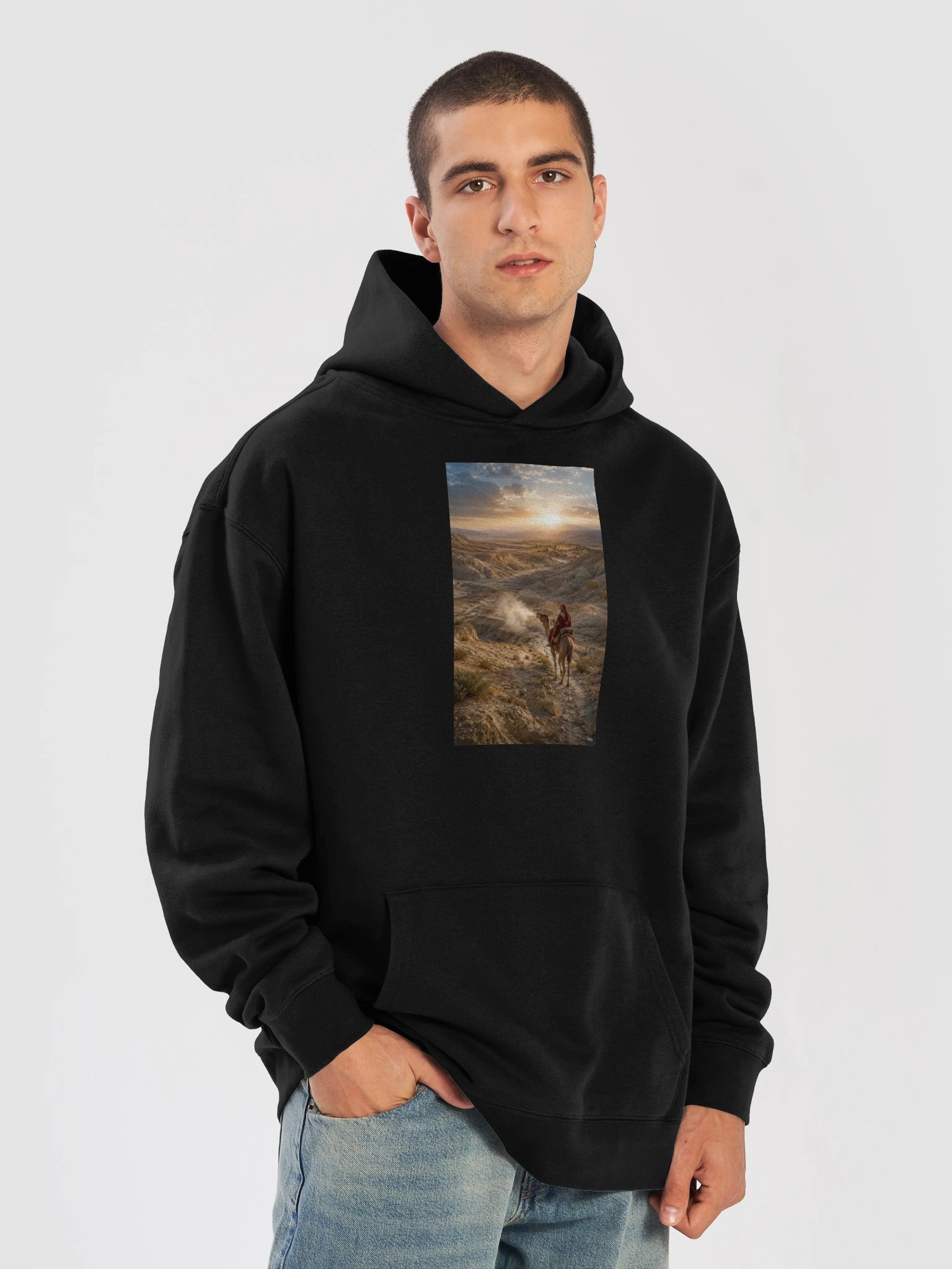 JOURNEY TO UZ-DESERT MORNING HOODIE product image (7)
