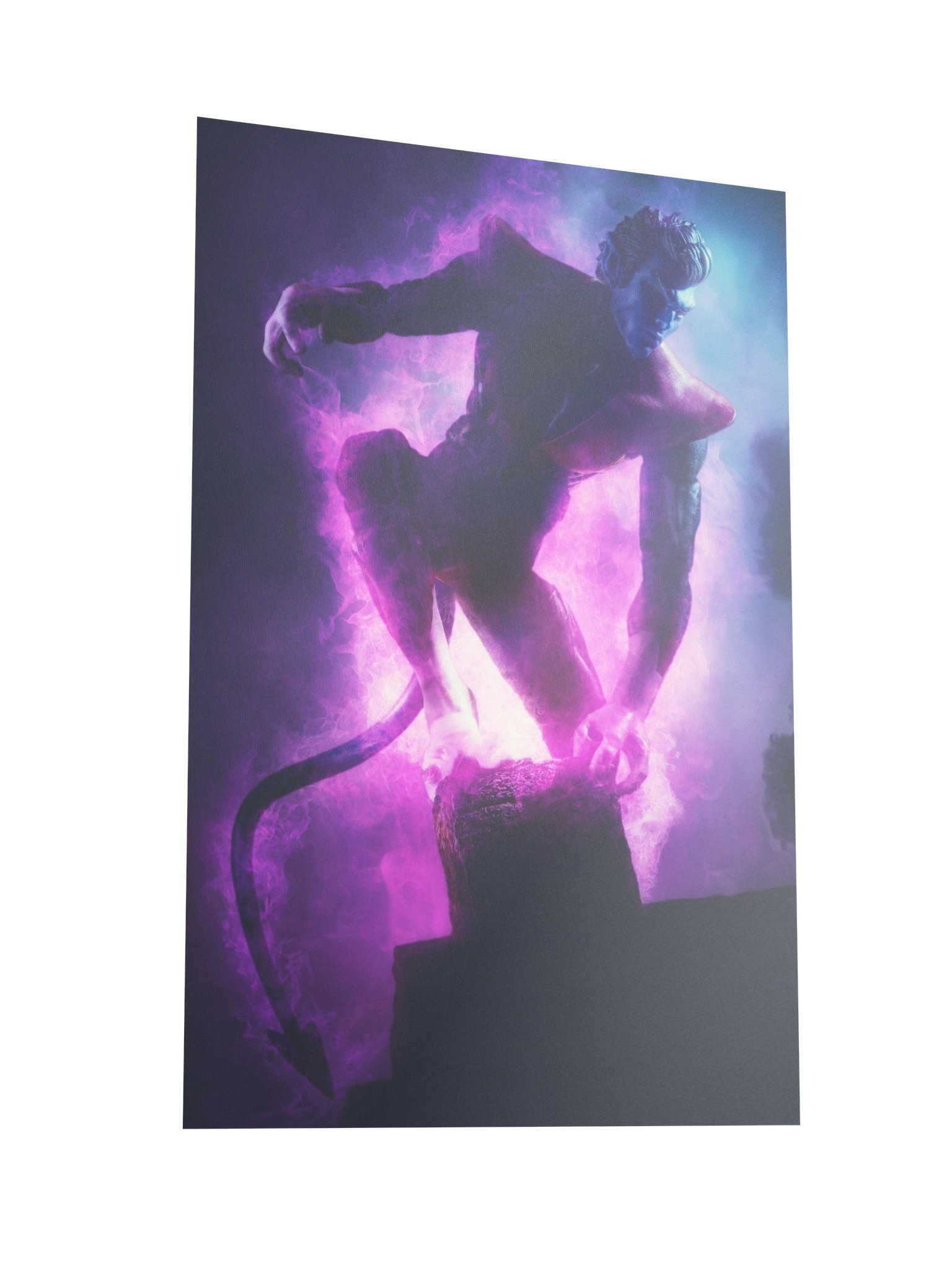The Blue Devil 12x18 Print product image (2)