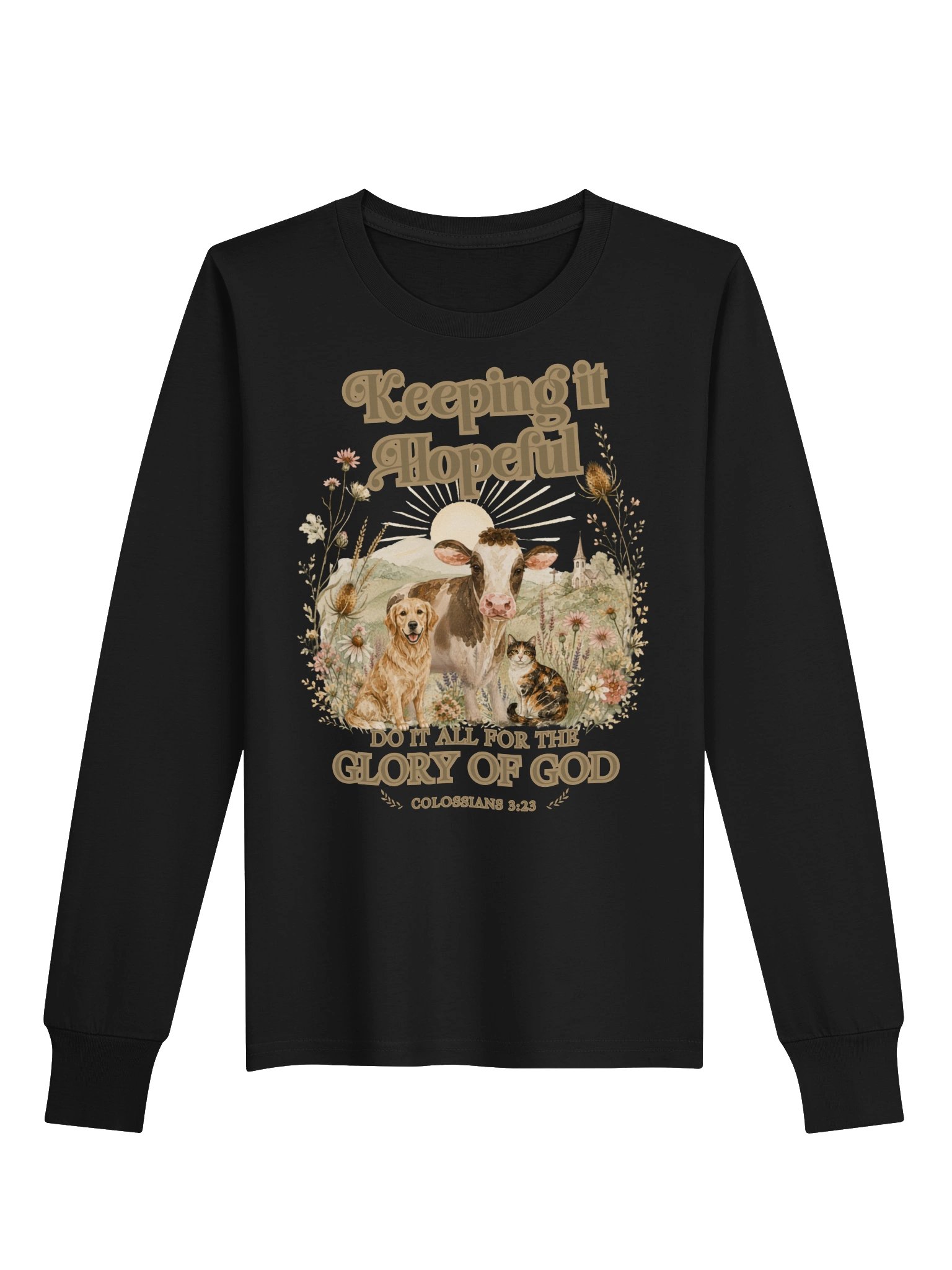 Youth Glory of God Long-Sleeve Tee product image (1)