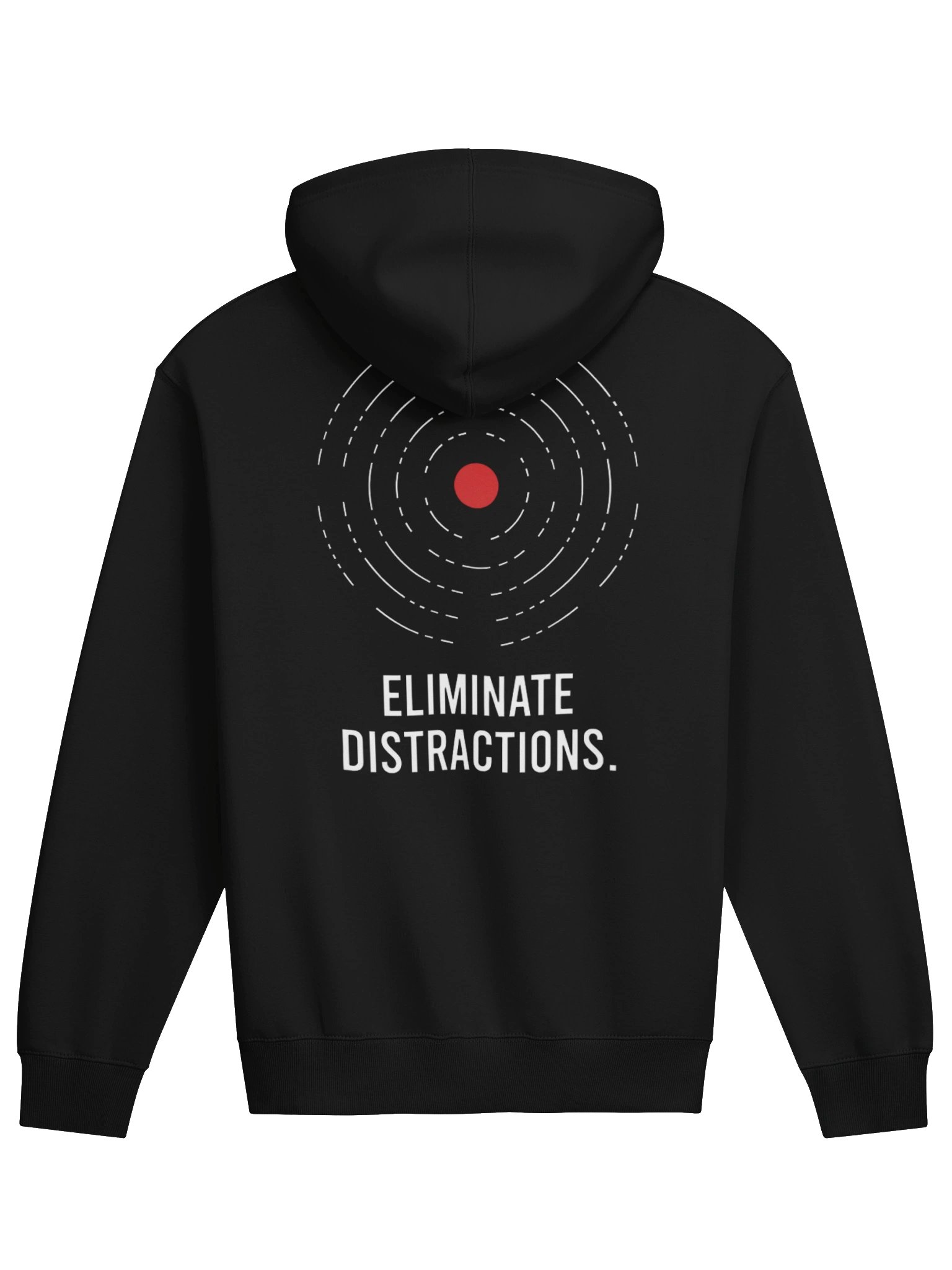 Eliminate Distractions. - Heavyweight Oversized Hoodie product image (2)
