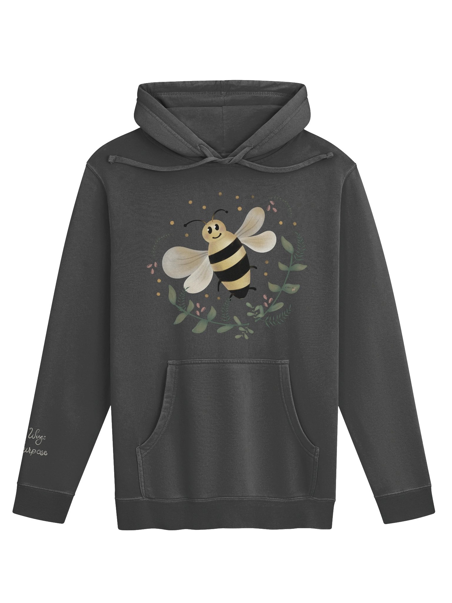 Little Wings, Big Purpose – Independent Trading Co. Premium Hoodie product image (2)