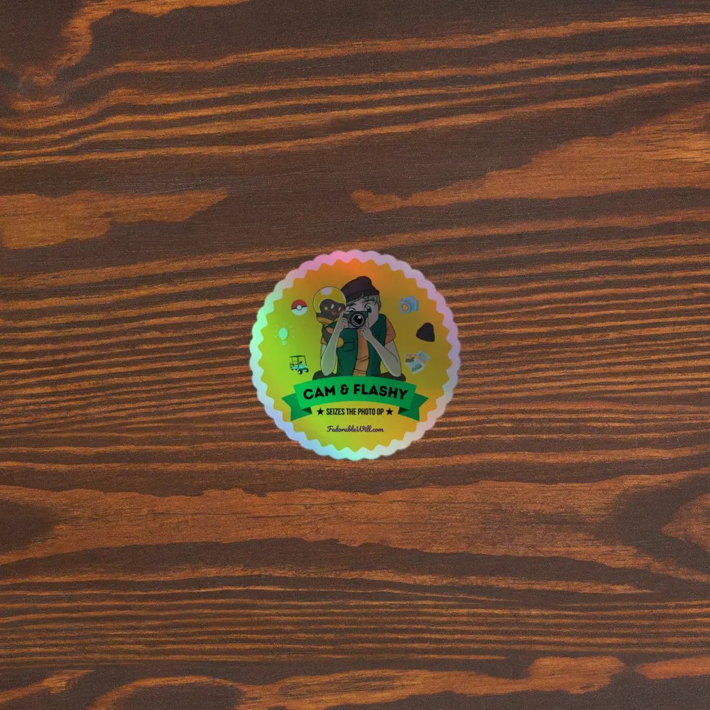 SSQ Holo Sticker: Cam & Flashy product image (3)