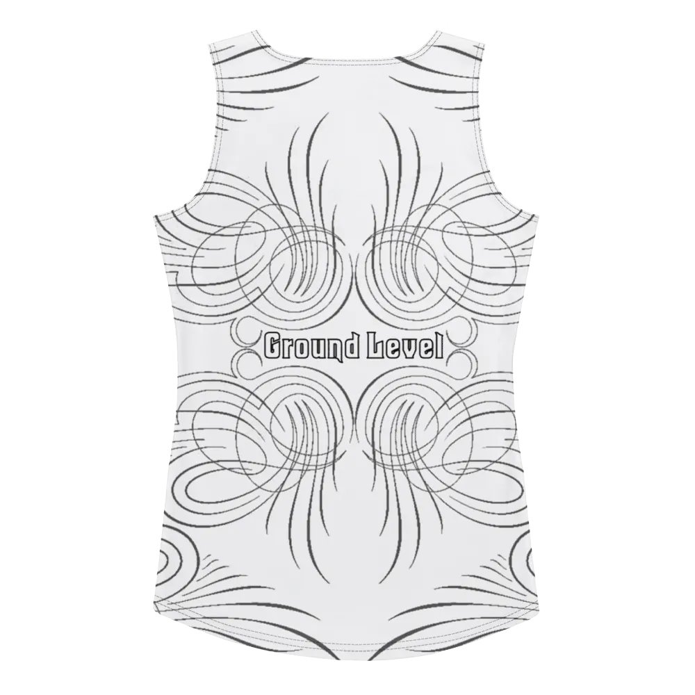 White & Black Women's Tank product image (4)