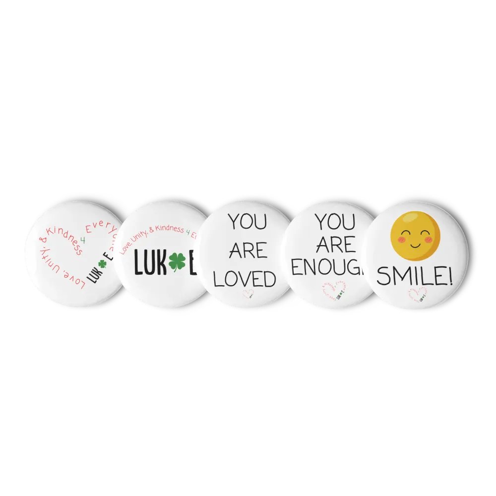 Kindness 4 Everyone Pin Button Set product image (1)