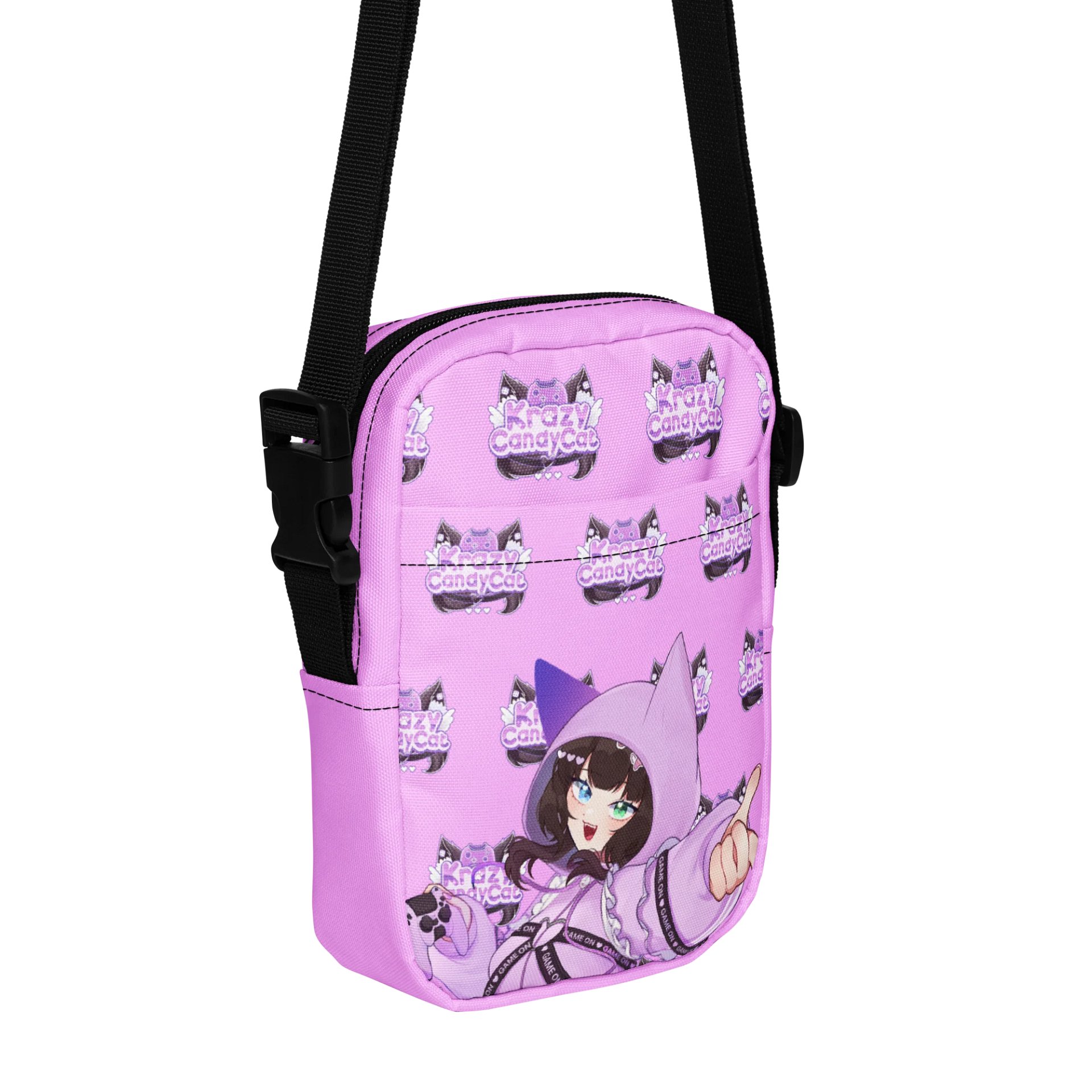 KrazyCandyCat Small Carry-On Bag product image (1)