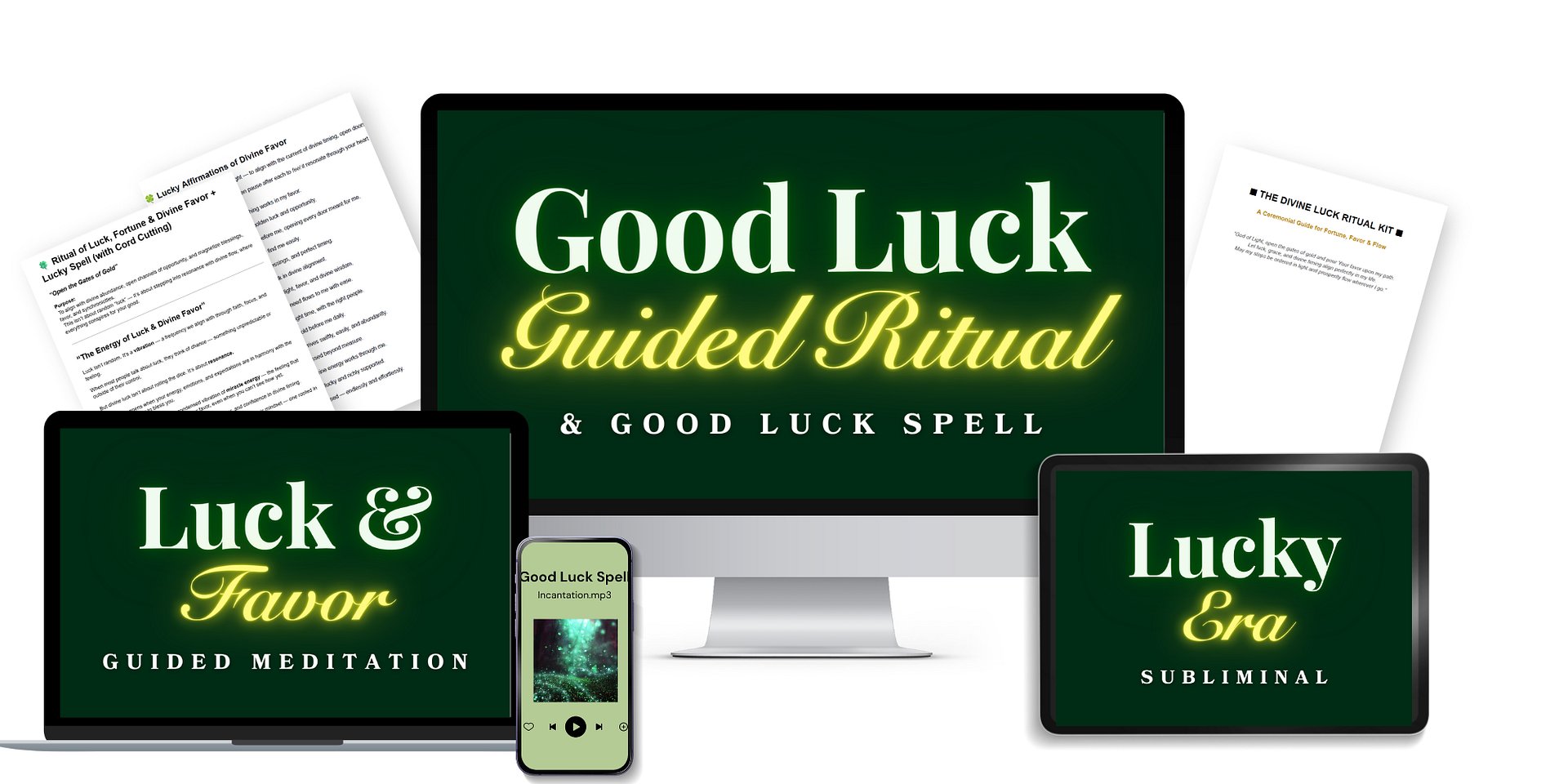 Good Luck Ritual & Good Luck Spell Bundle WITH Bonuses product image (2)
