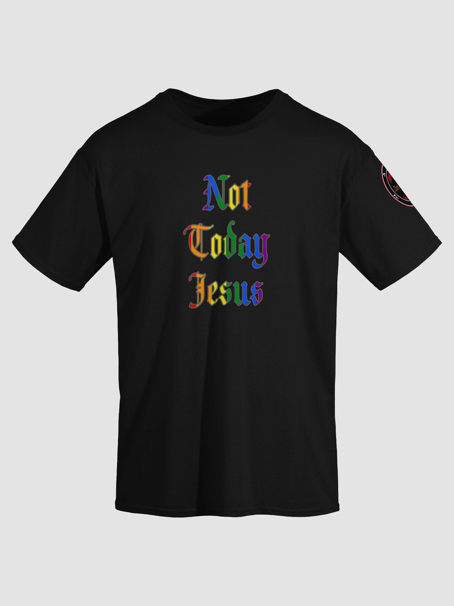 RNBW Not Today Jesus Tee product image (3)