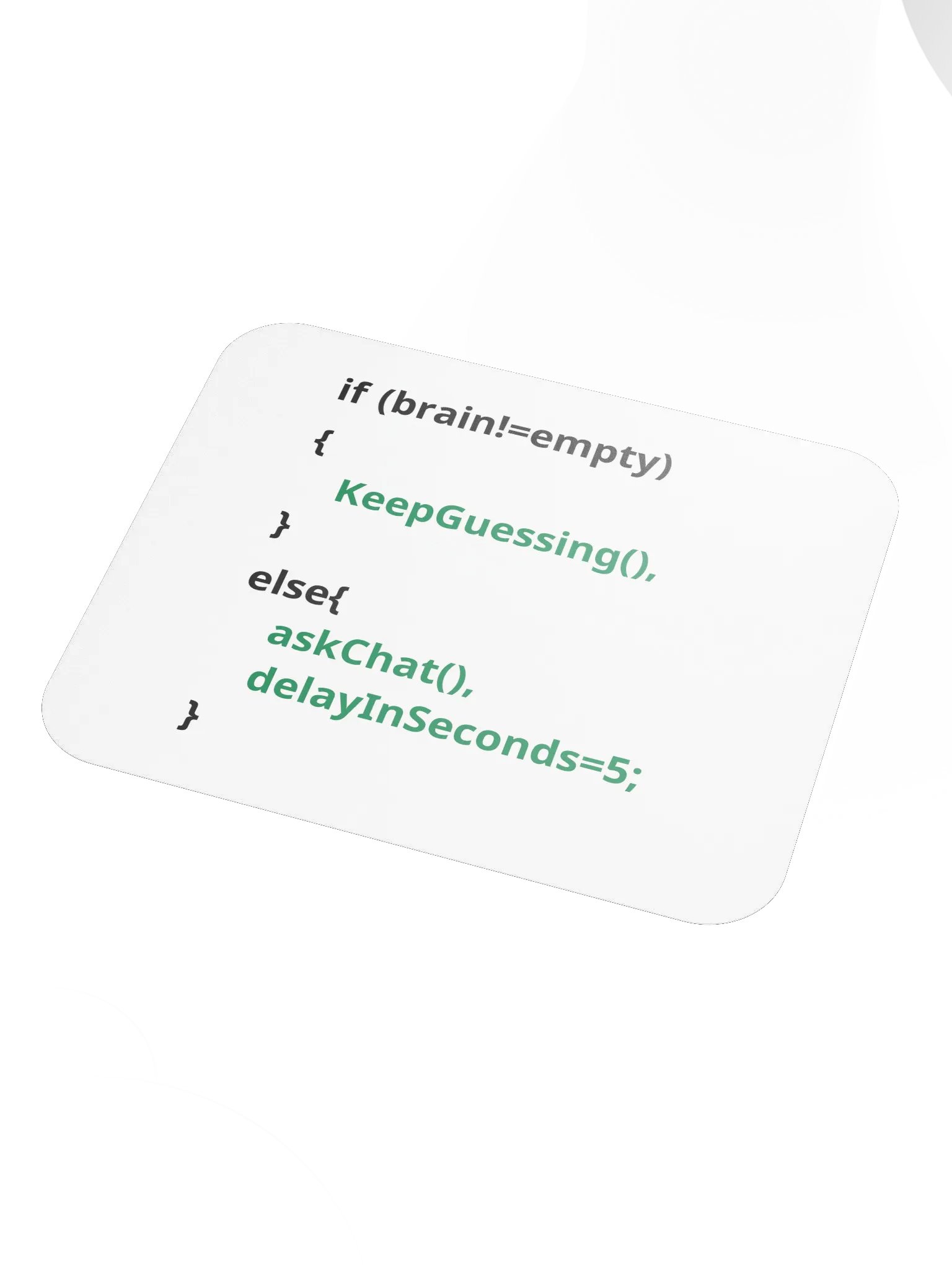 Wordle Gameplay Coding for Gamer Sean Mouse Pad product image (3)
