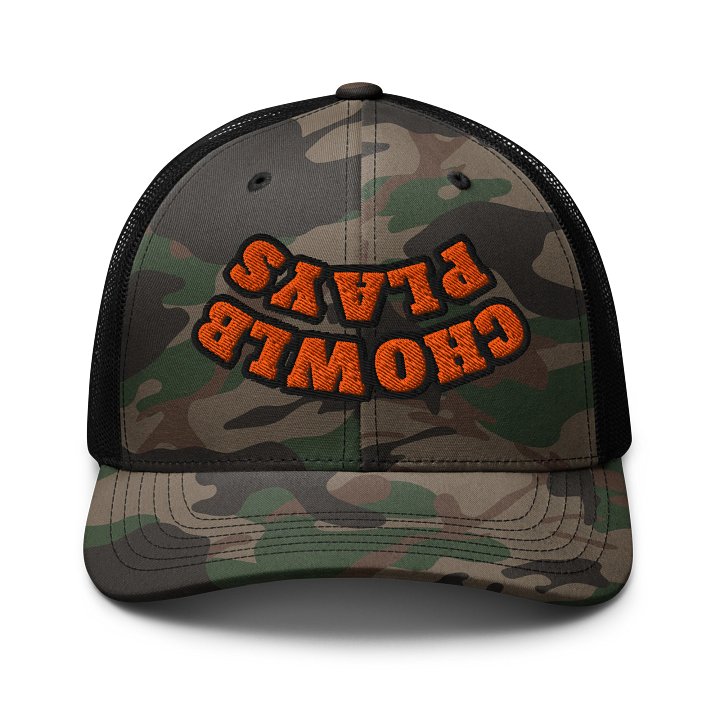 ChowlbPlays Camo Hat product image (1)