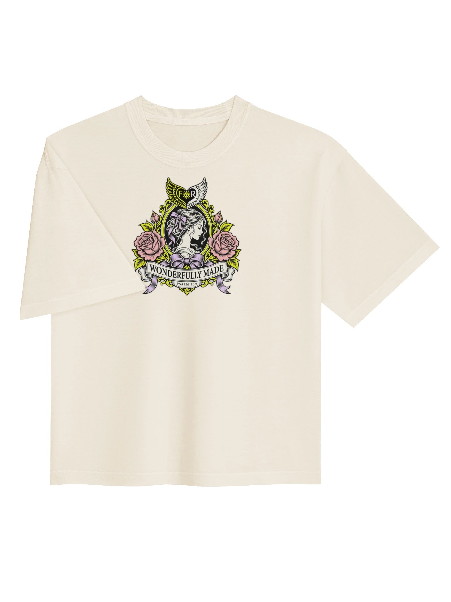 Wonderfully Made | Psalm 139 Boxy Tee product image (9)