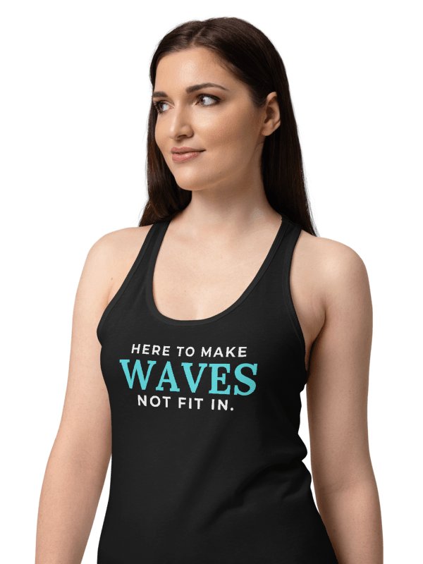 Here to Make Waves Human Design Manifestor Tank Top product image (1)