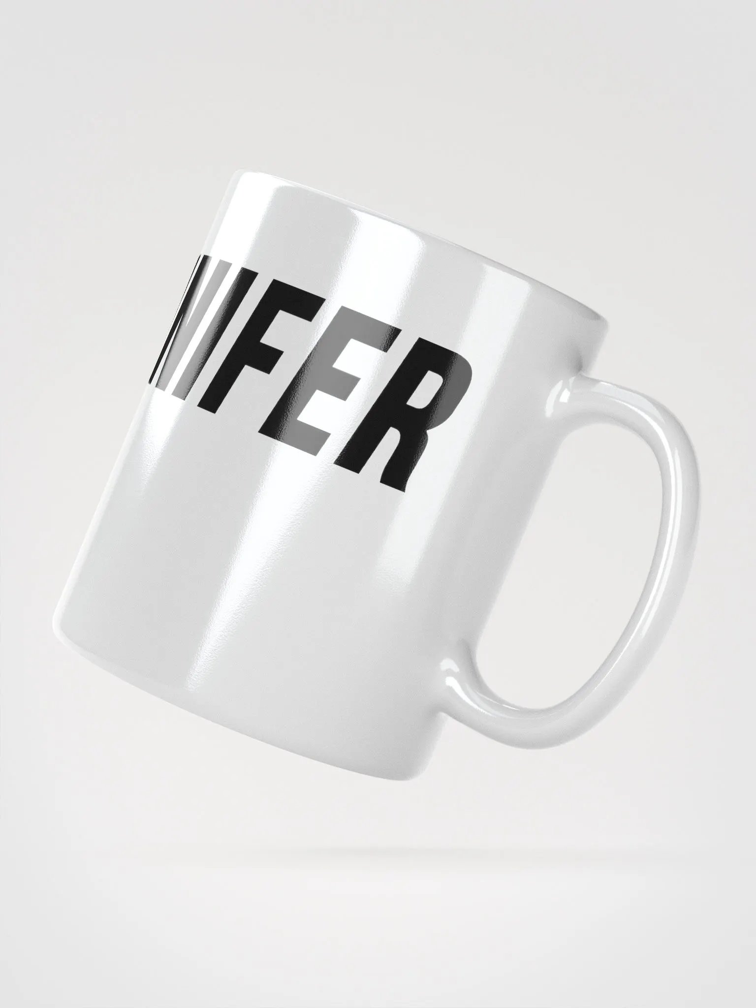 White Glossy Mug product image (5)