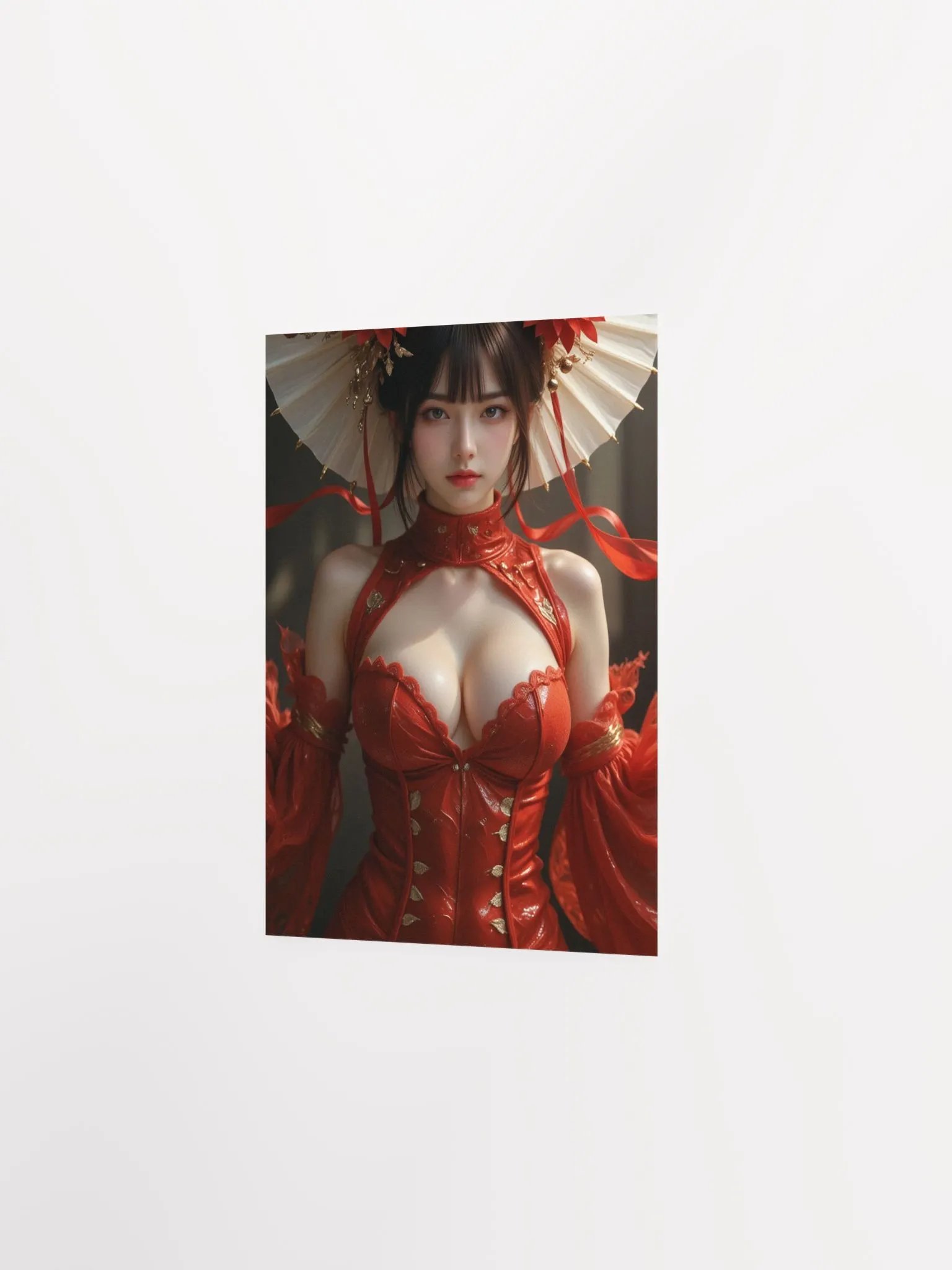 Crimson Elegance Poster product image (1)